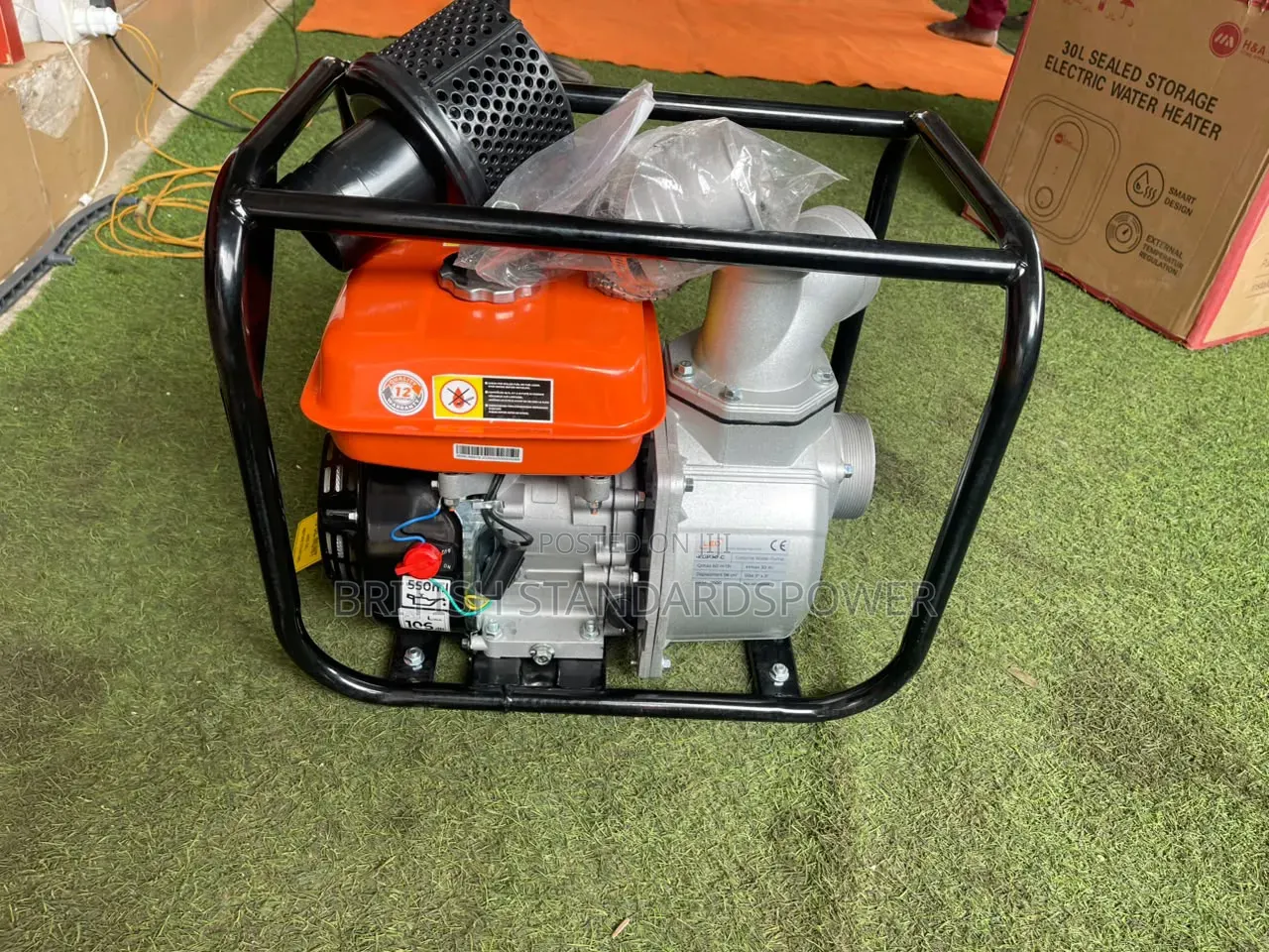 Powerful Engine 6.5hp Leo Water Pump