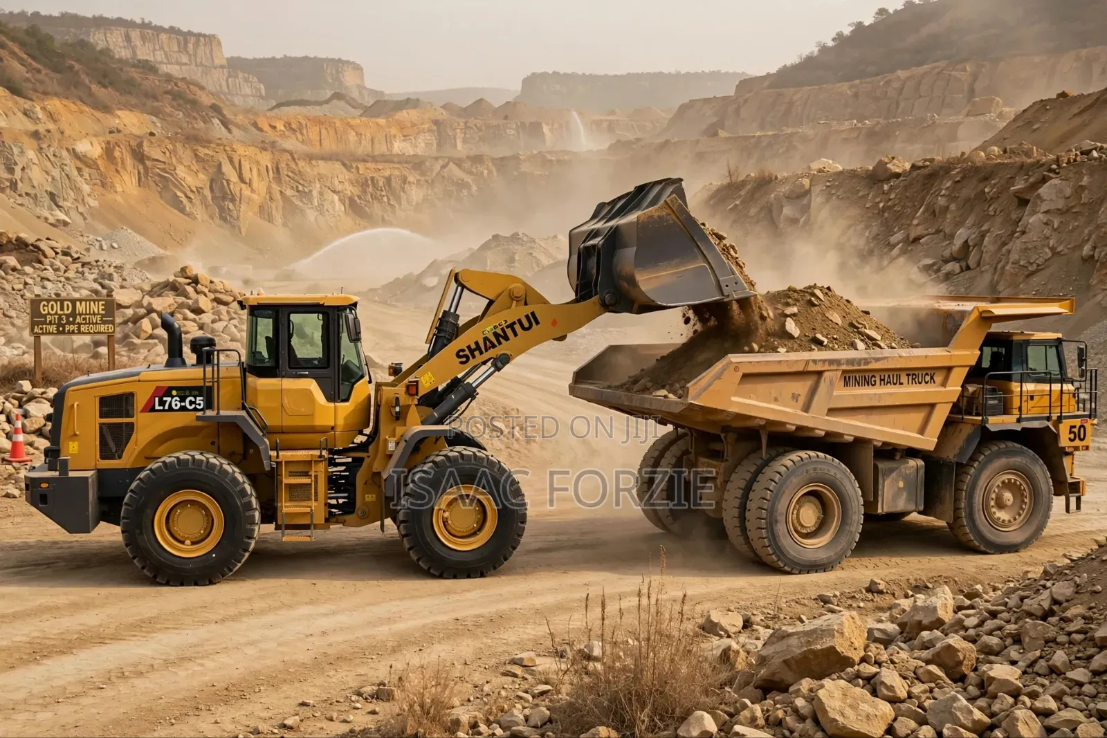 Loader and Other Construction Machines for Hiring
