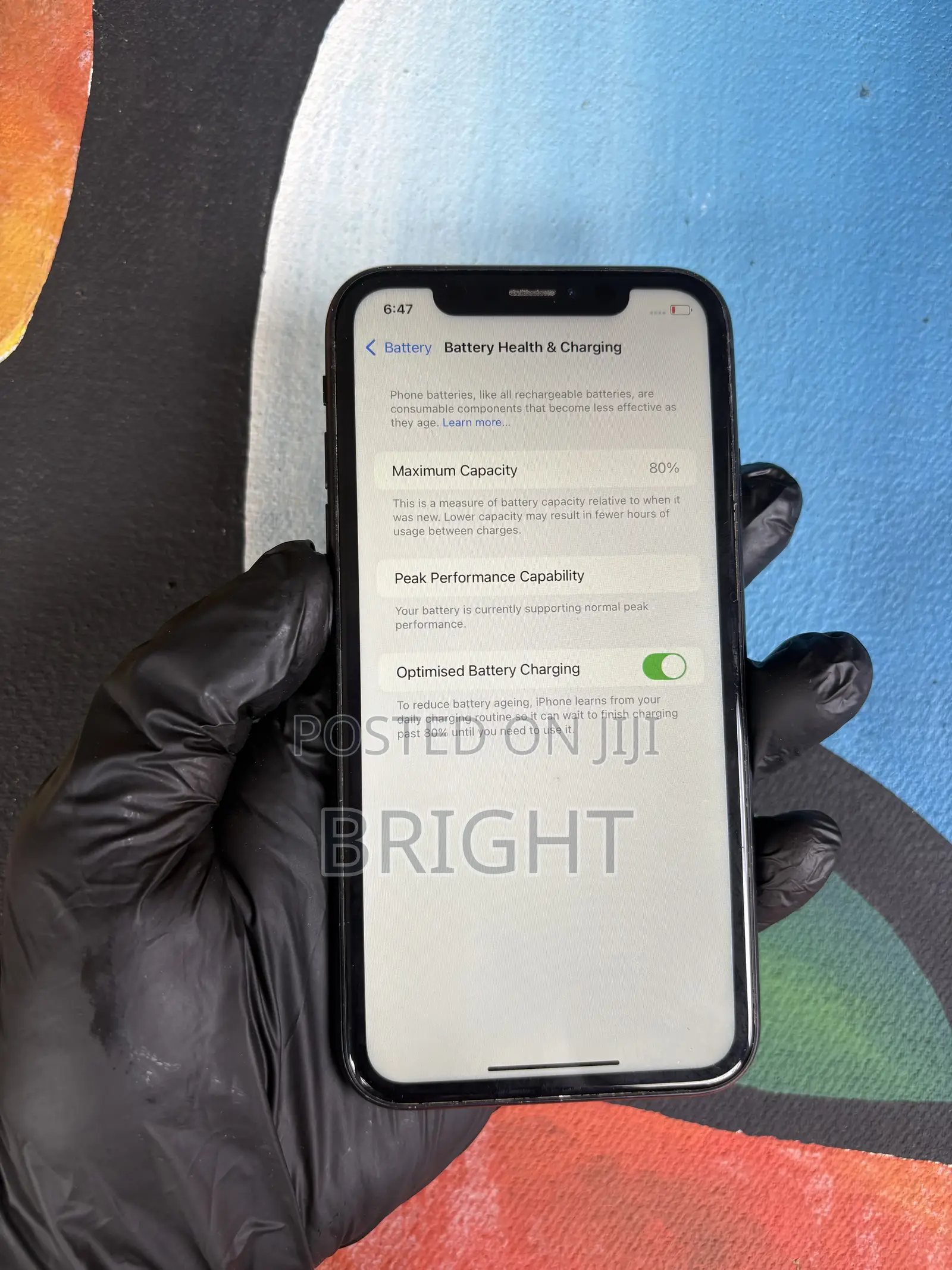 Apple iPhone XR 64 GB Black