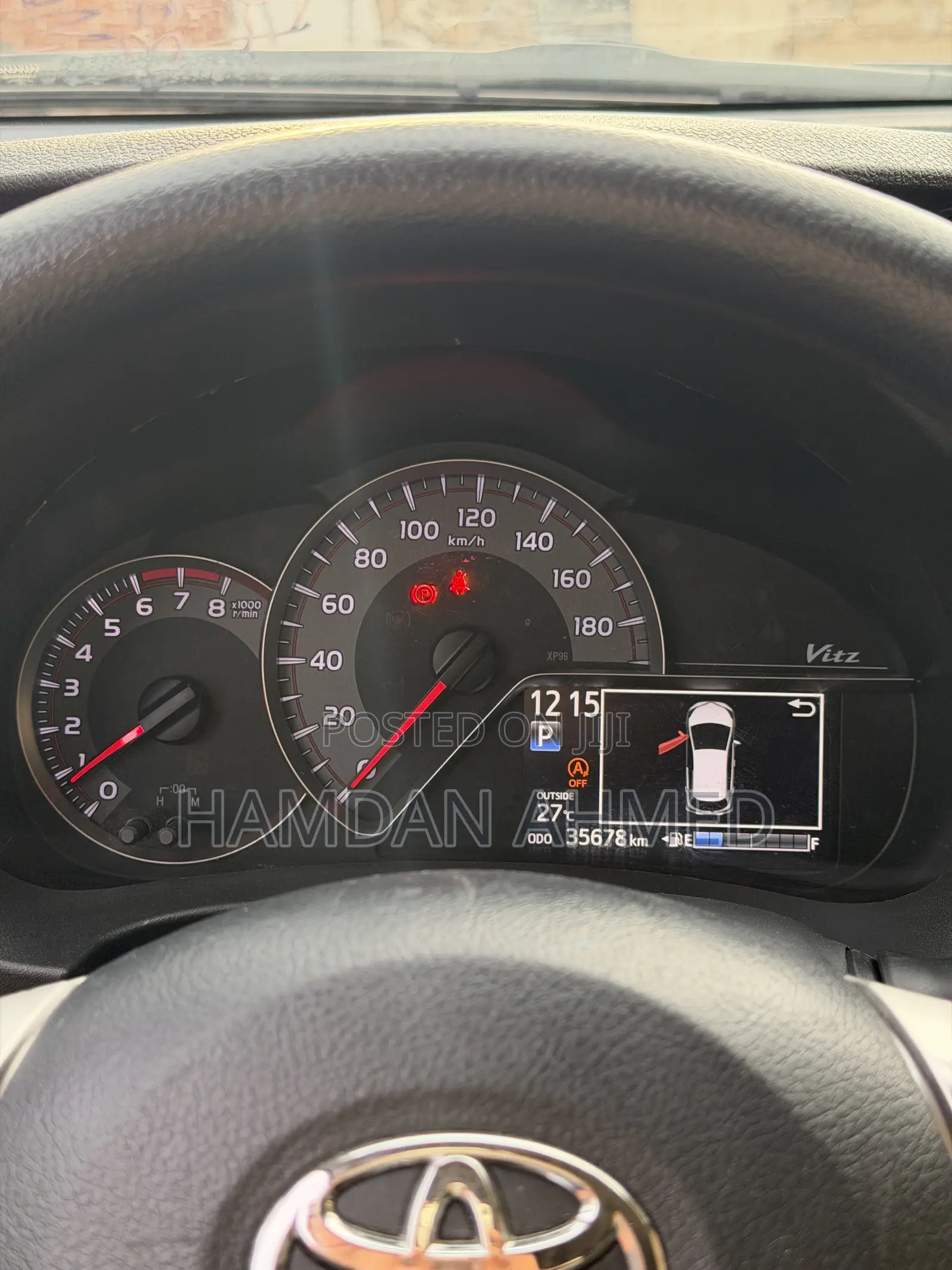 Toyota Vitz 1.3 FWD 5dr 2015 Silver