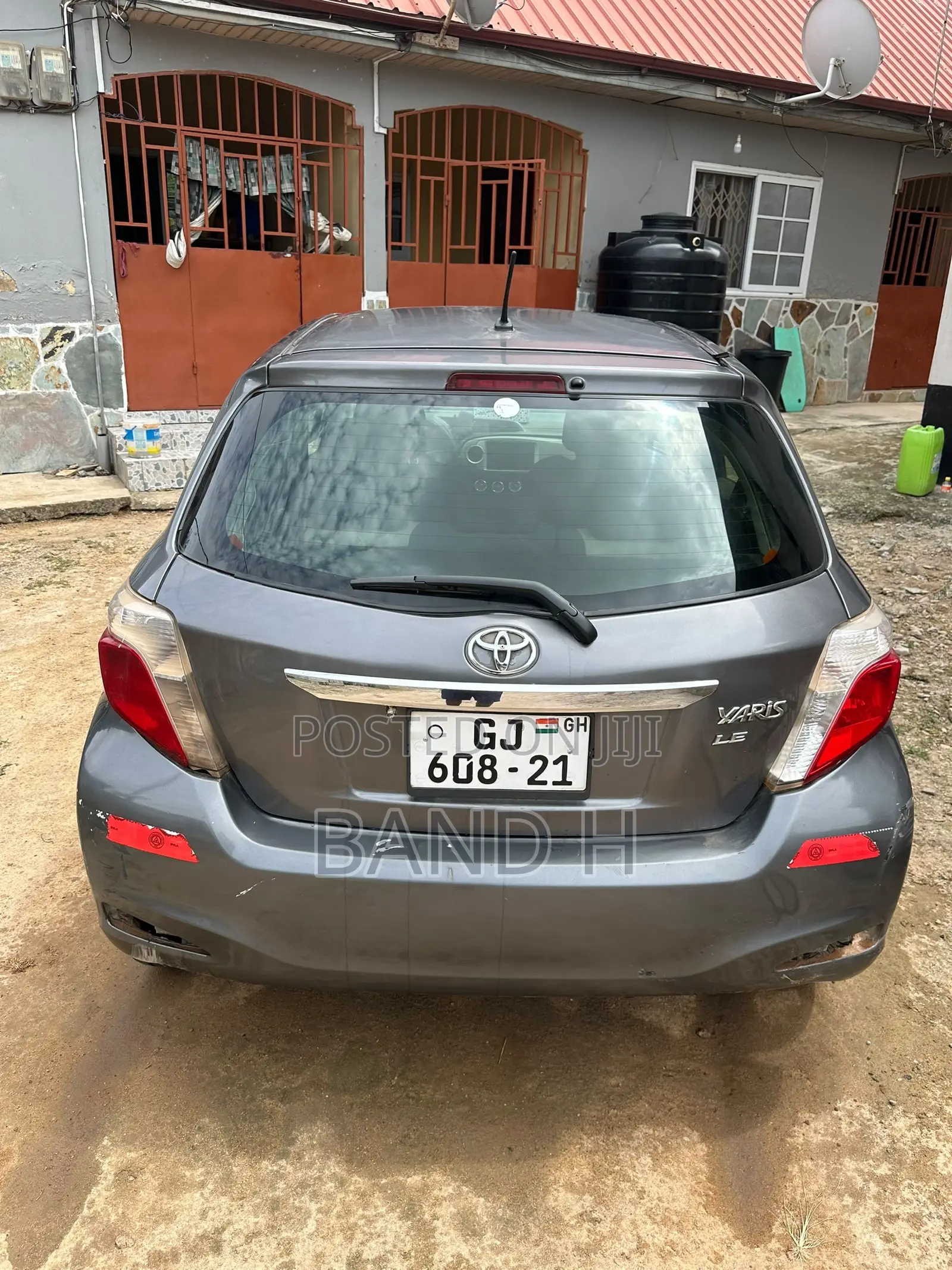 Toyota Yaris 2013 Gray