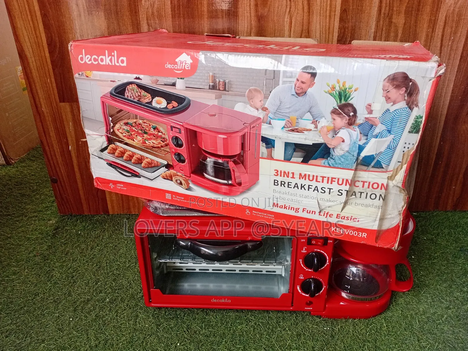 Decakila 9L Premium Breakfast Machine 1050W Breakfast Machine