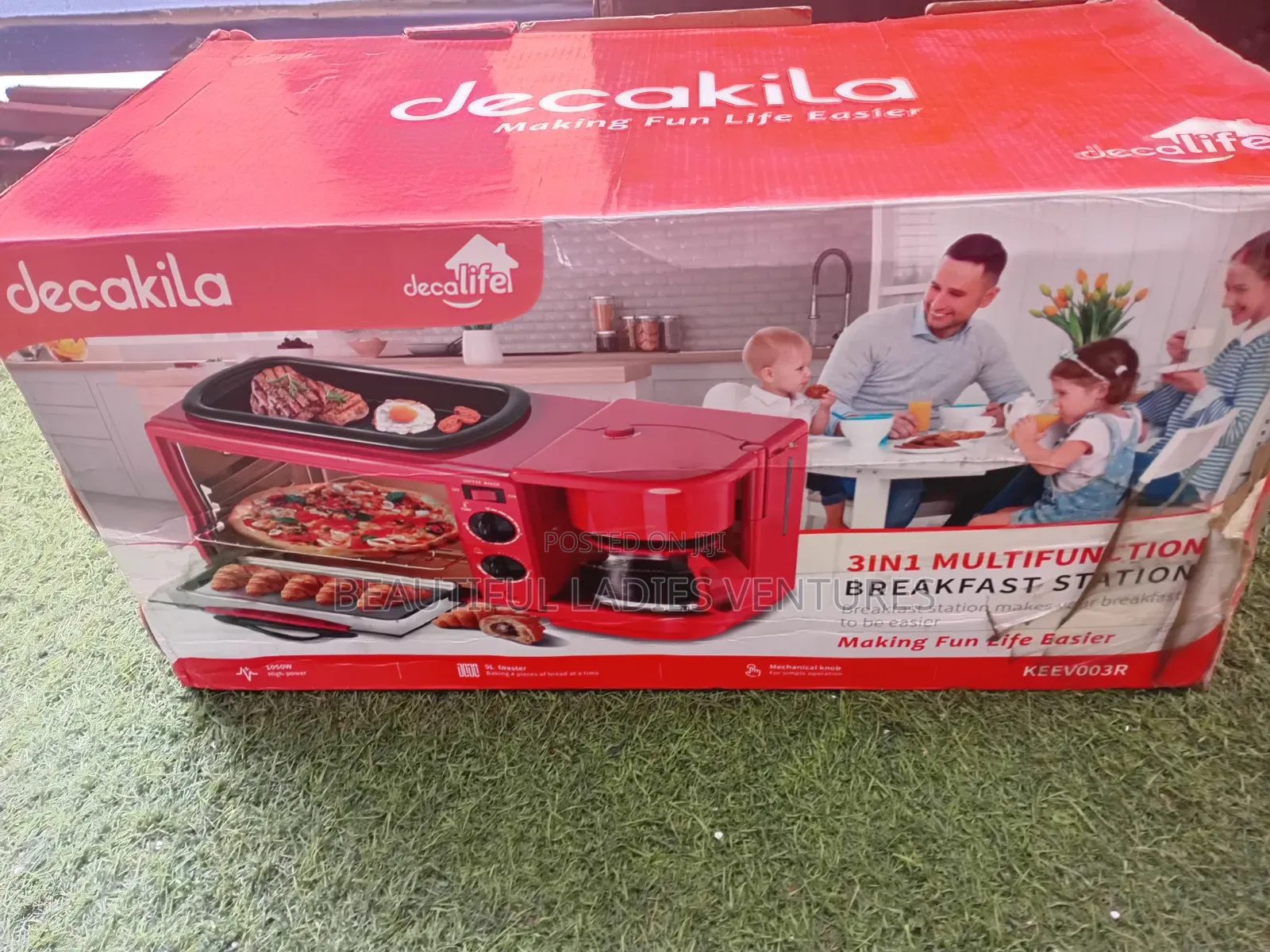 Decakila 3 in 1 Breakfast Station Quality and Fast Breakfast Station