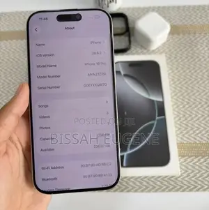 Apple iPhone 16 Pro 256 GB White