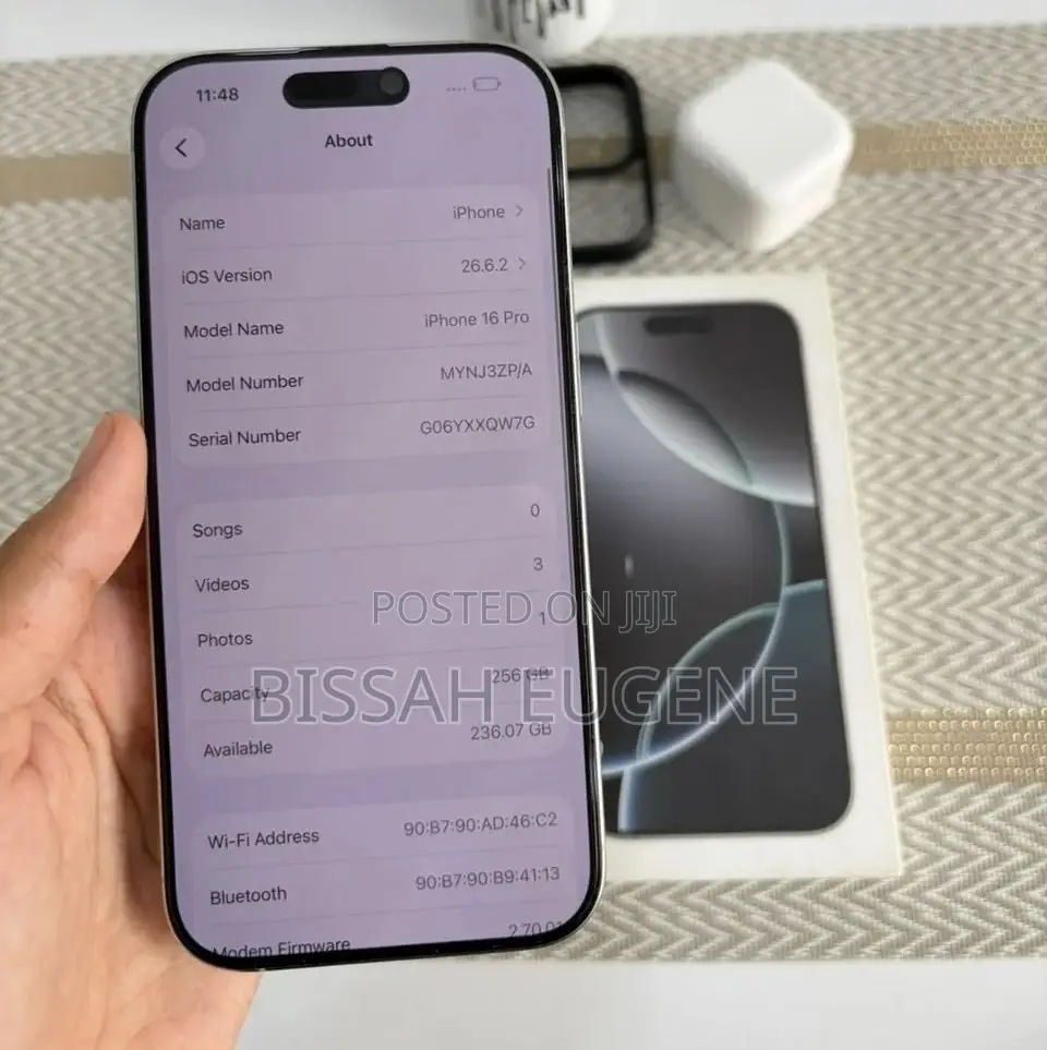 Apple iPhone 16 Pro 256 GB White