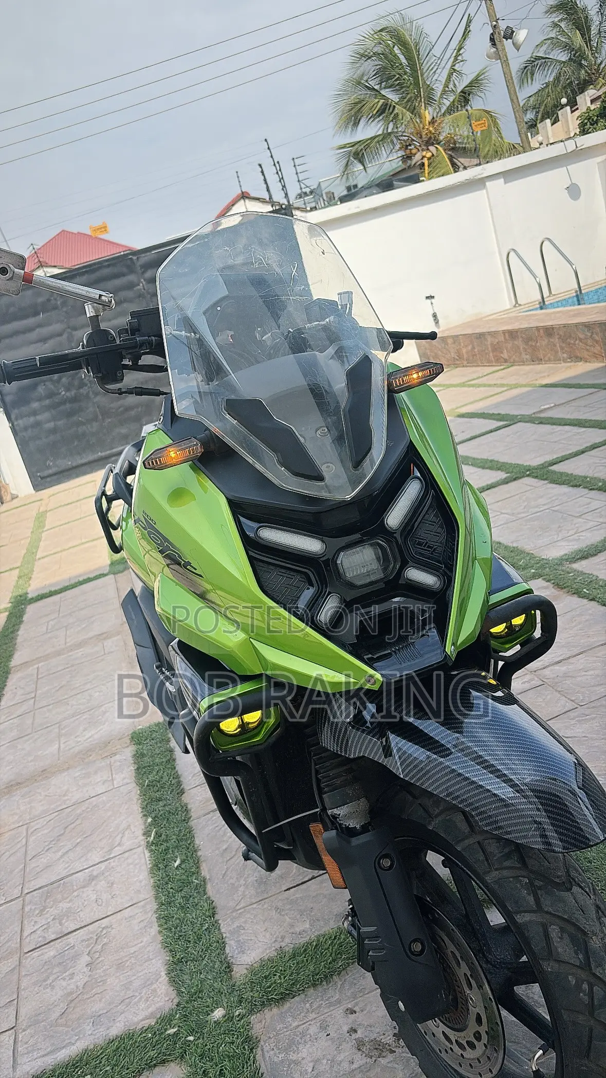 New Motorcycle 2025 Green