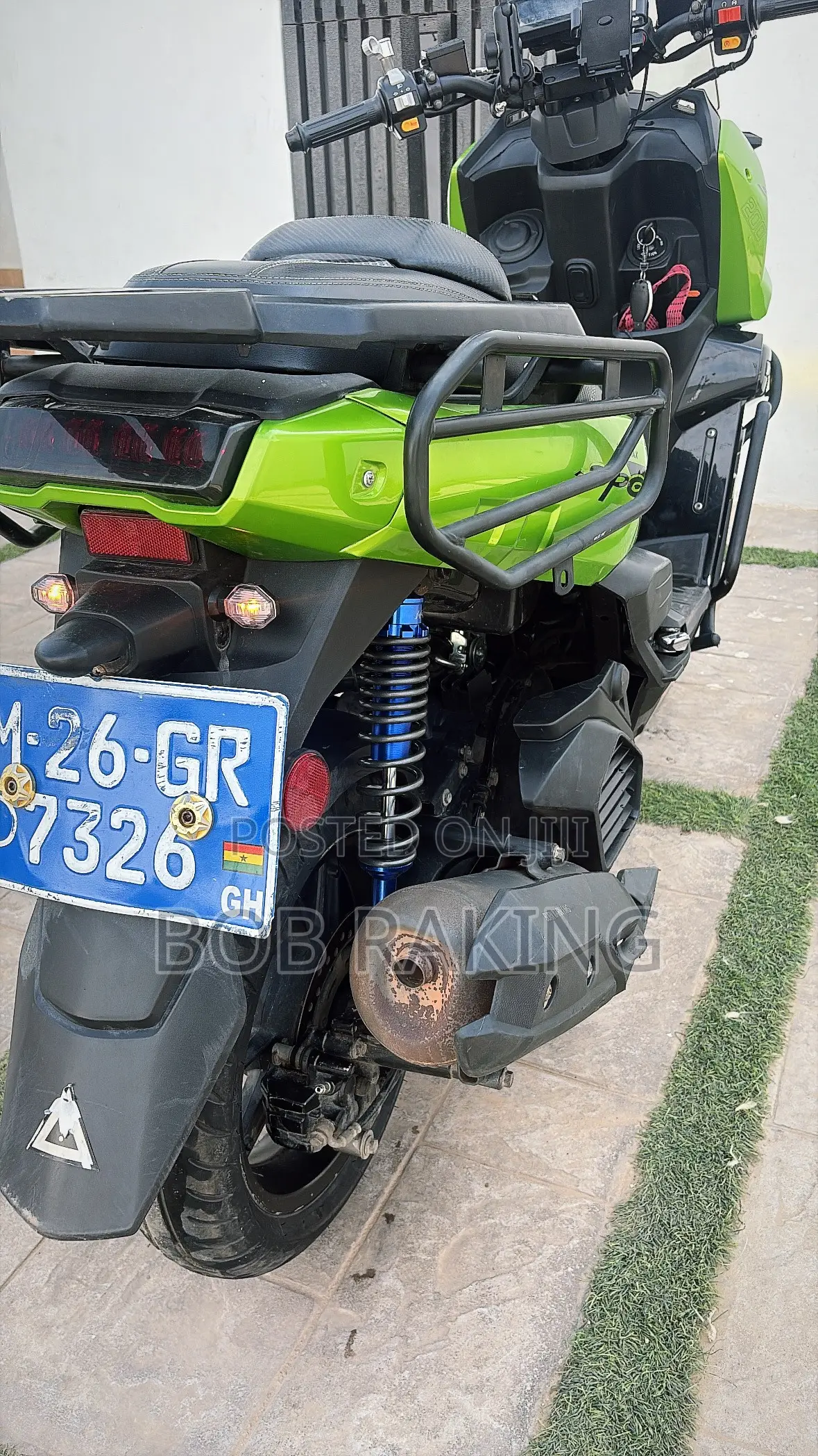 New Motorcycle 2025 Green