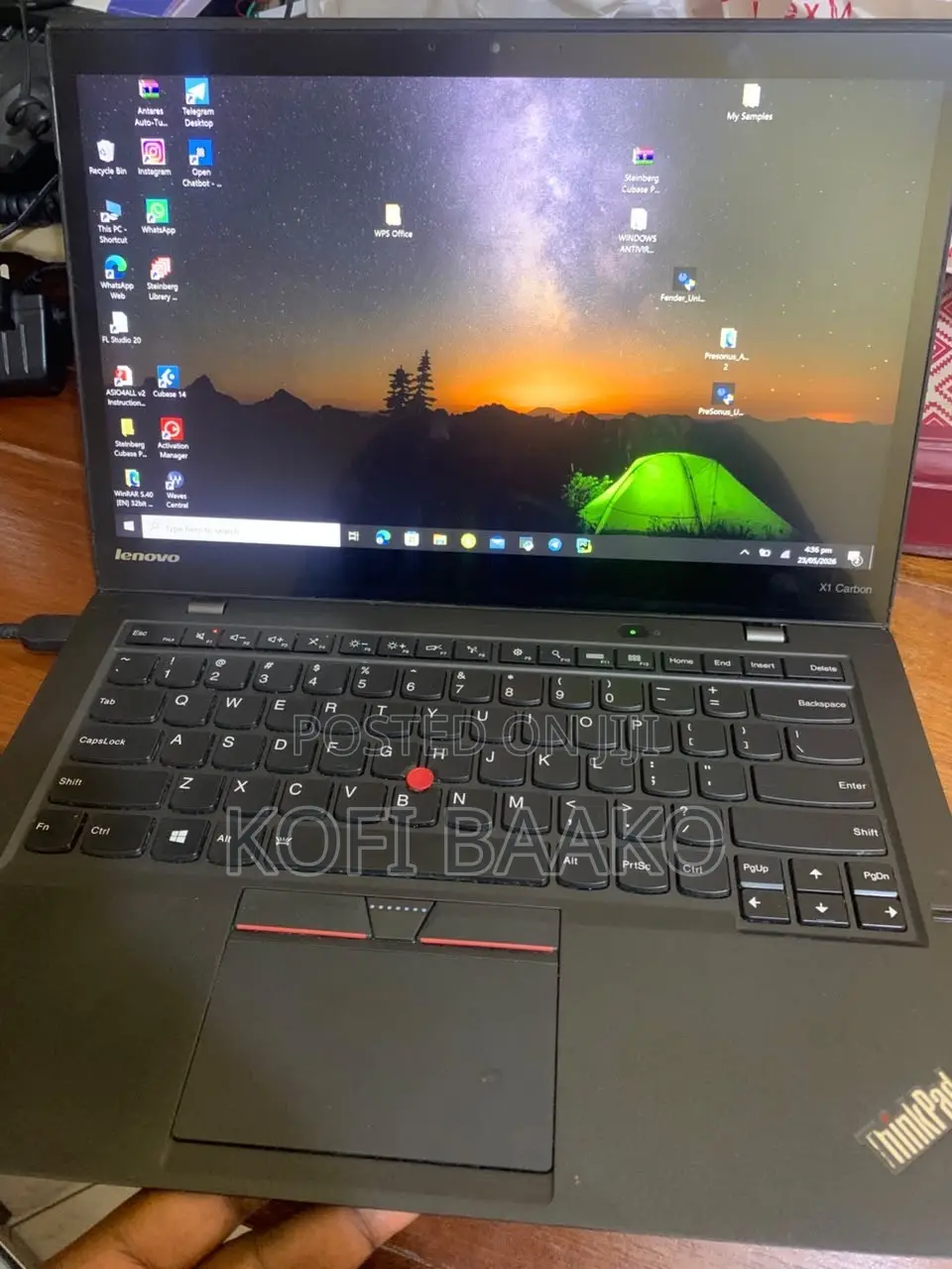 Laptop Lenovo ThinkPad X1 Carbon 8GB Intel Core i7 SSD 500GB