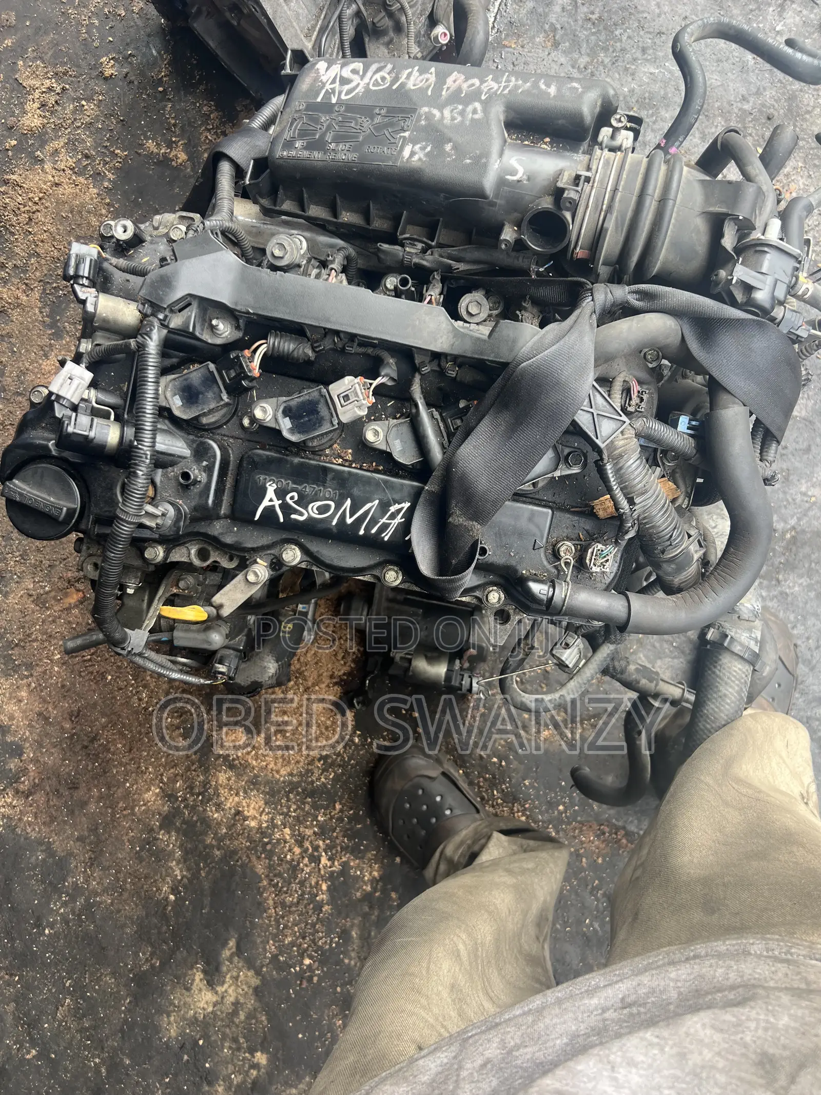 2012 Toyota Vitz Engine Only