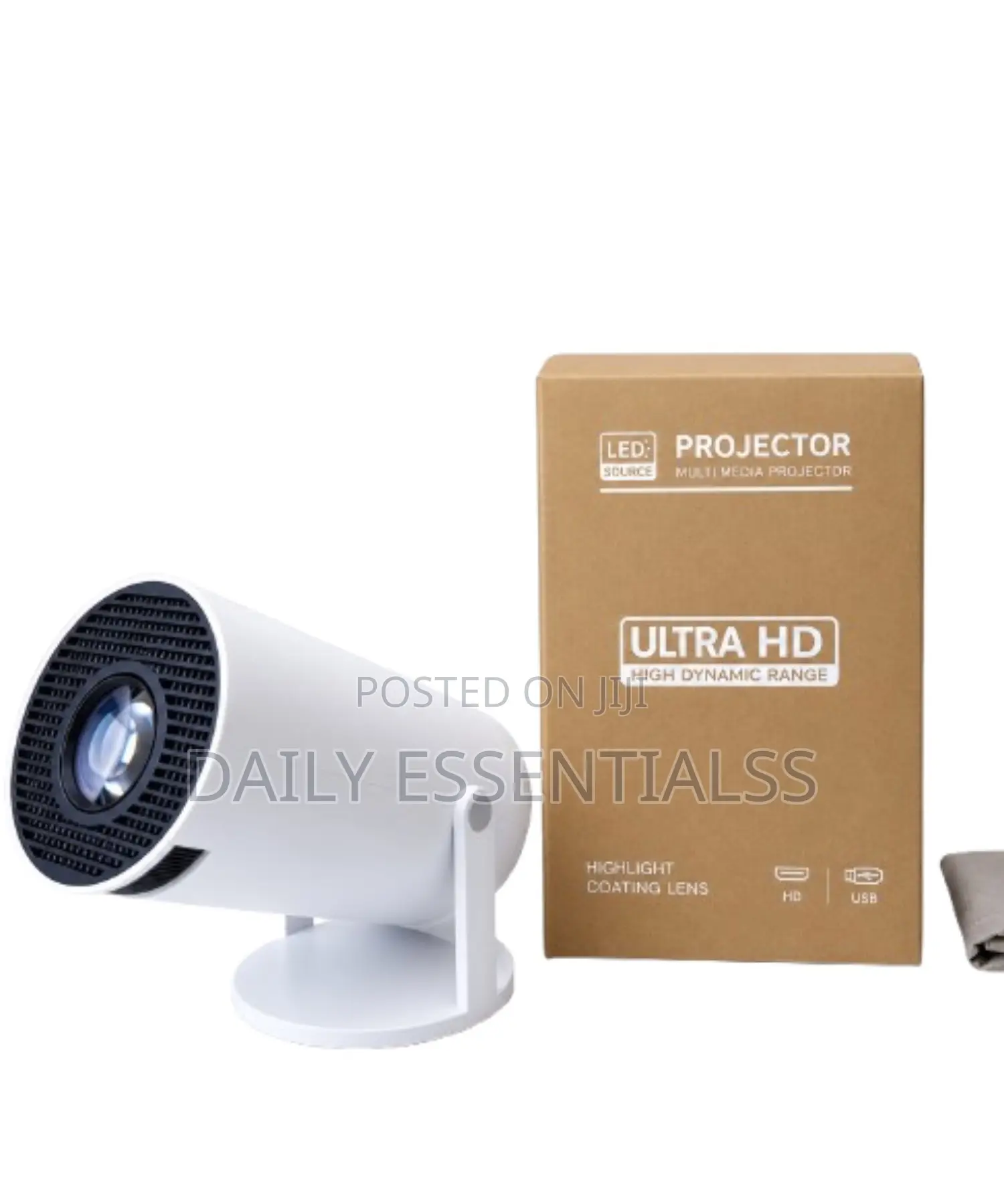 HY300 Portable Projector – Home Cinema