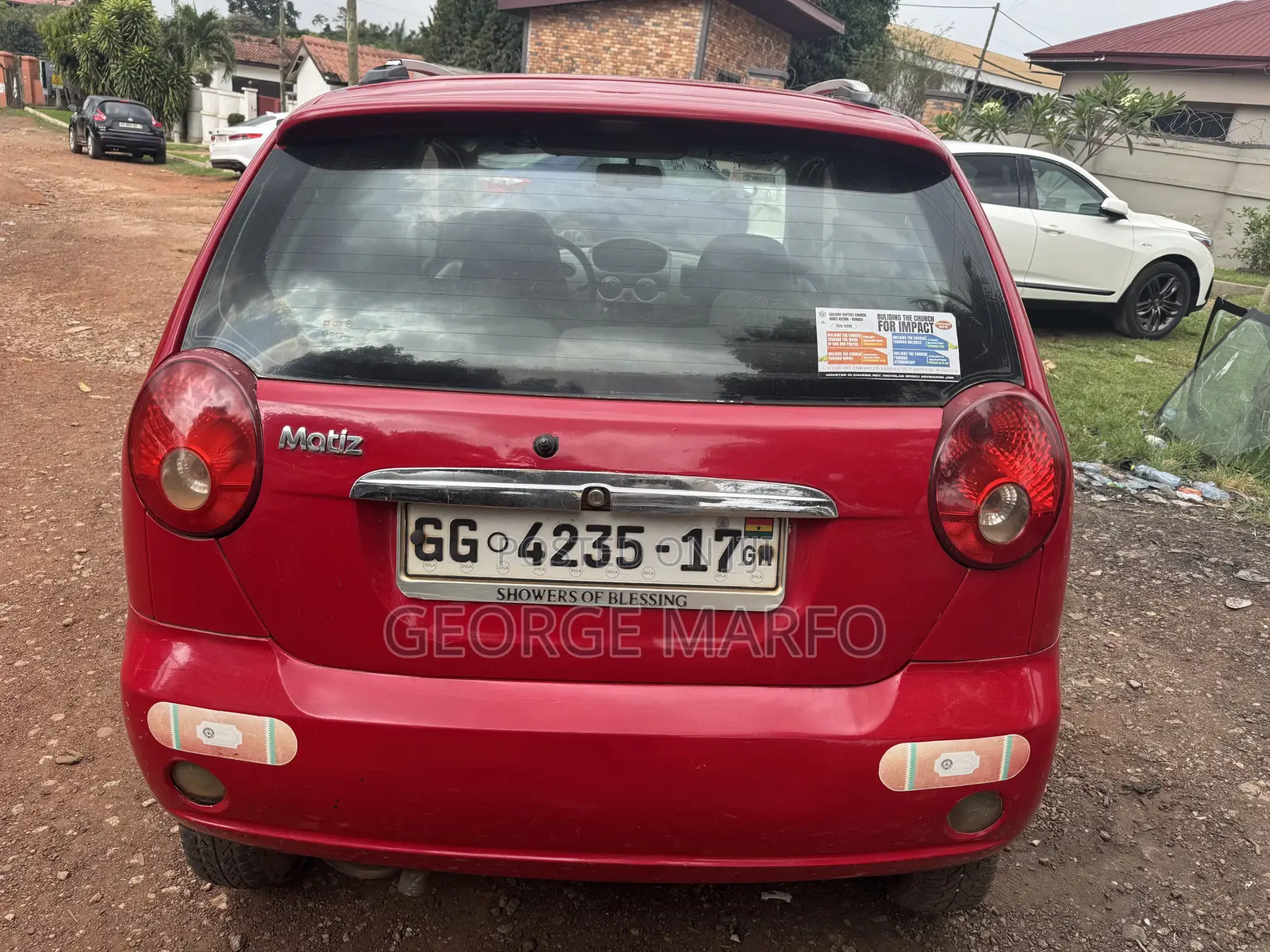 Daewoo Matiz 2008 Red