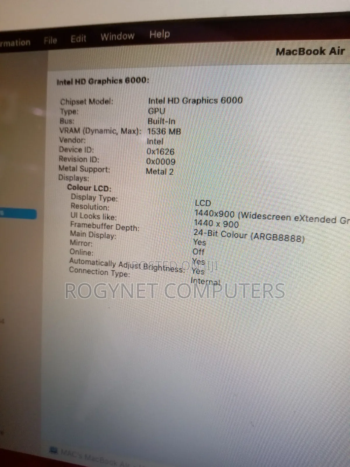 Laptop Apple MacBook Air 2015 8GB Intel Core i5 SSD 128GB