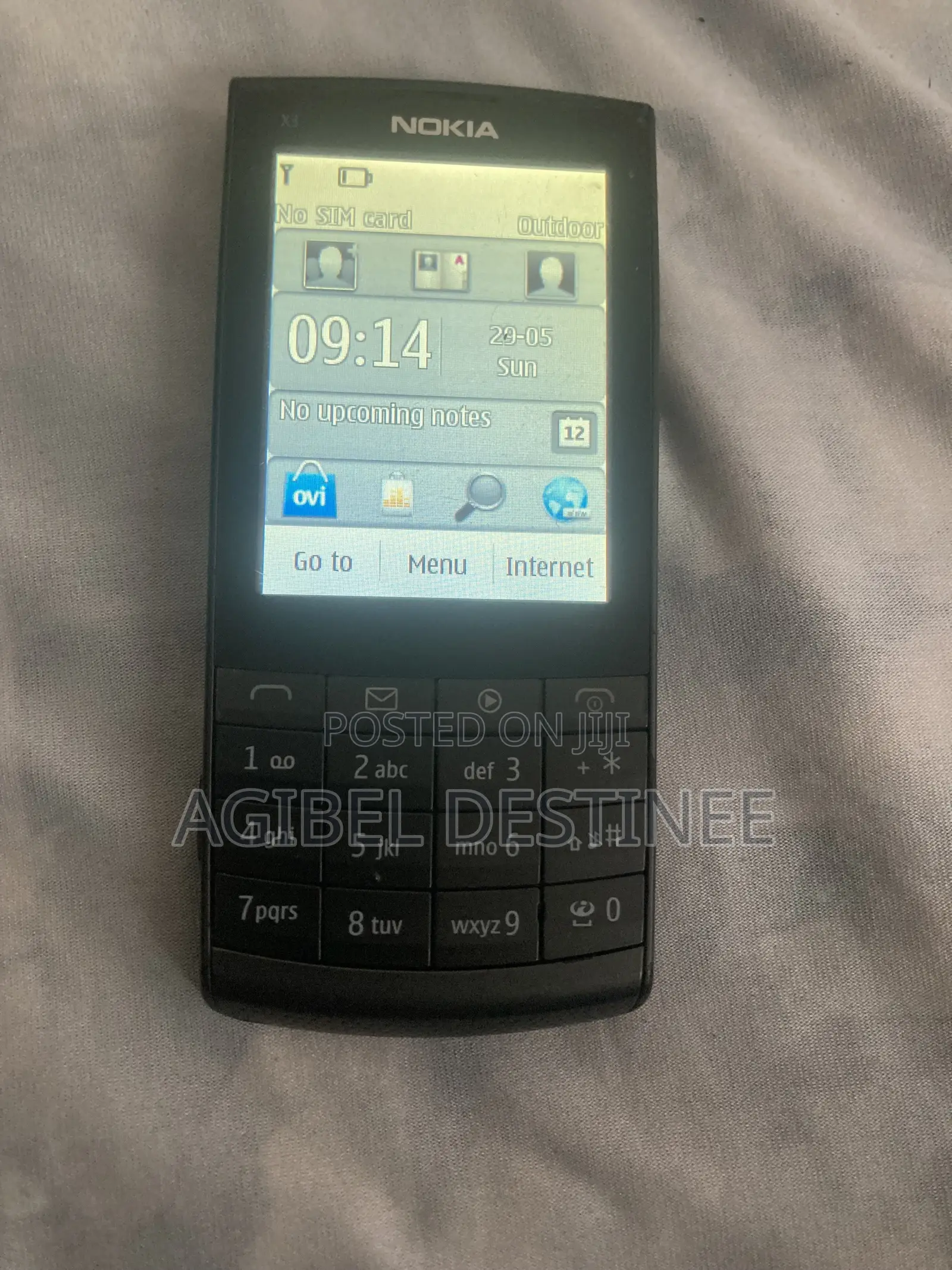 Nokia X3-02 Touch and Type Black