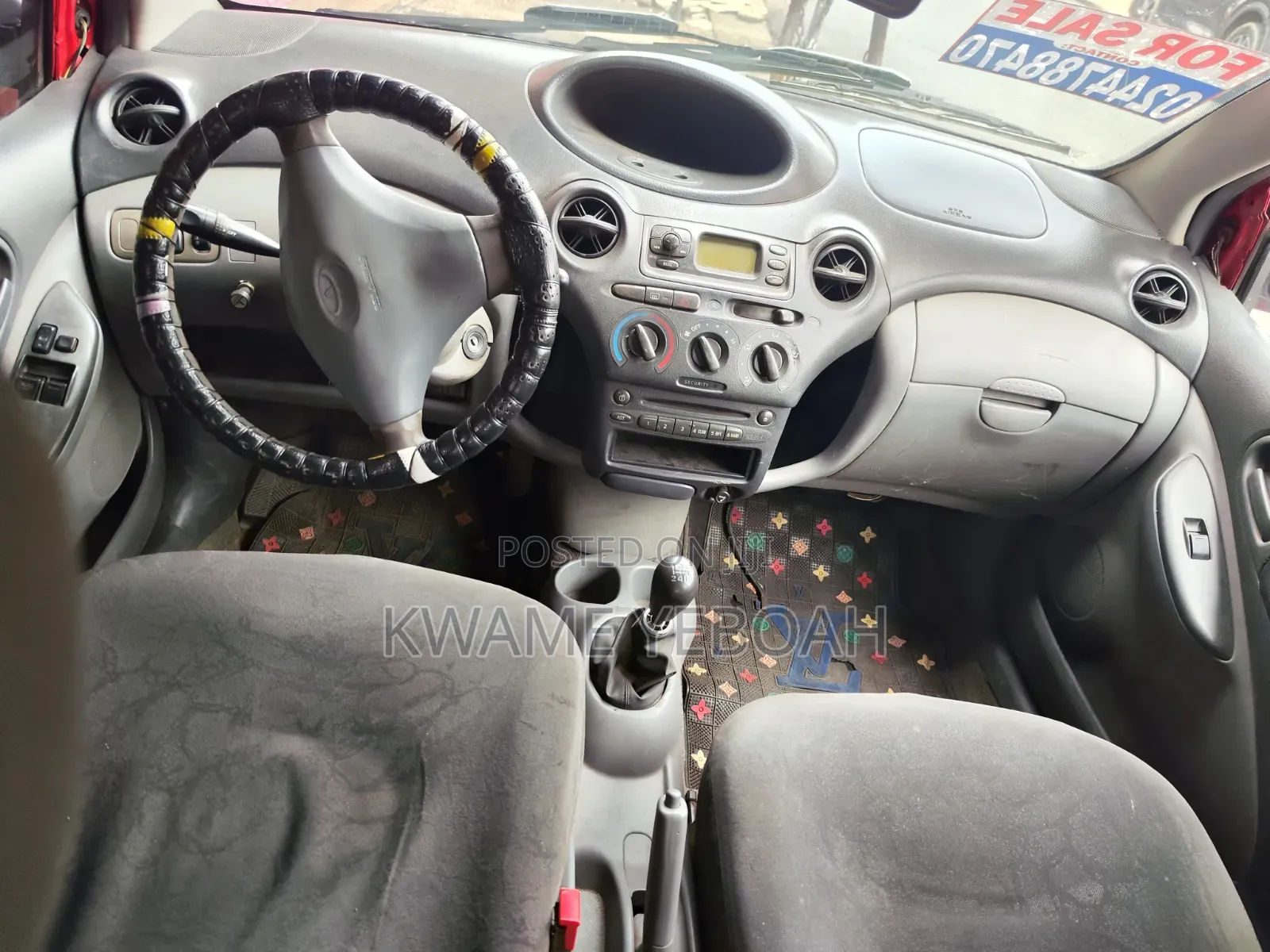 Toyota Yaris 1.0 2006 Red