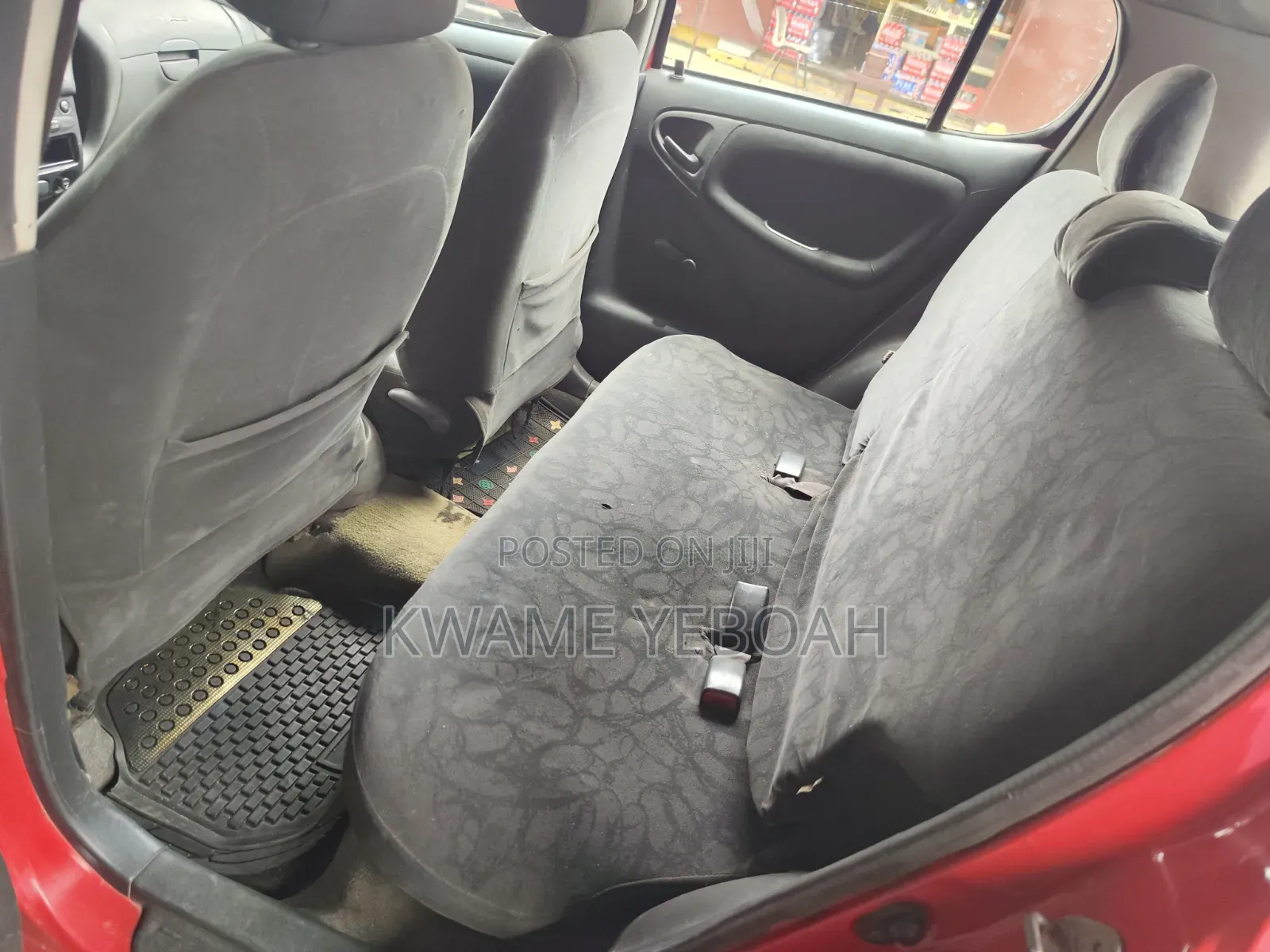 Toyota Yaris 1.0 2006 Red