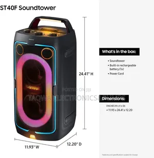Samsung Most Efficient Sound Tower Speaker