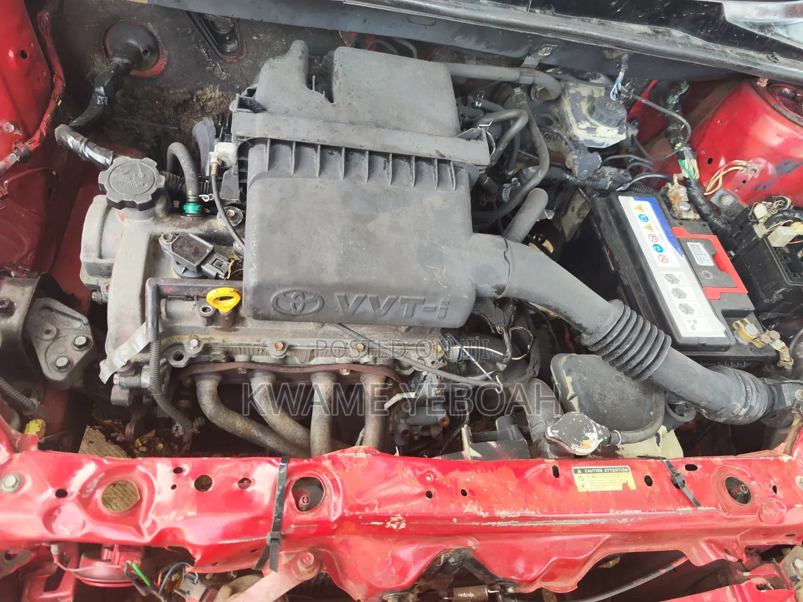 Toyota Yaris 1.0 2006 Red