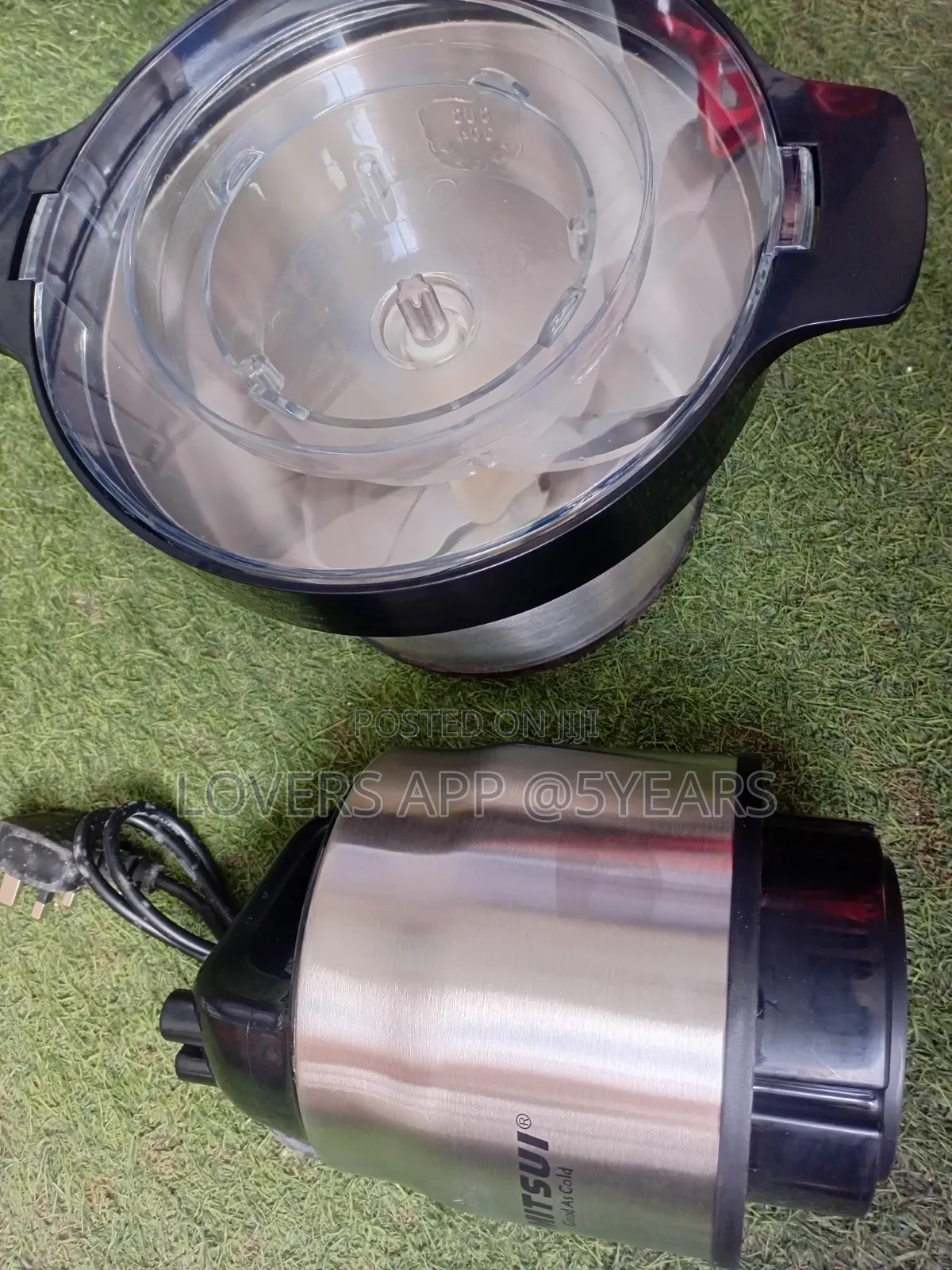 Double Speed Electric Grinder Mitsui Stainless Grinder