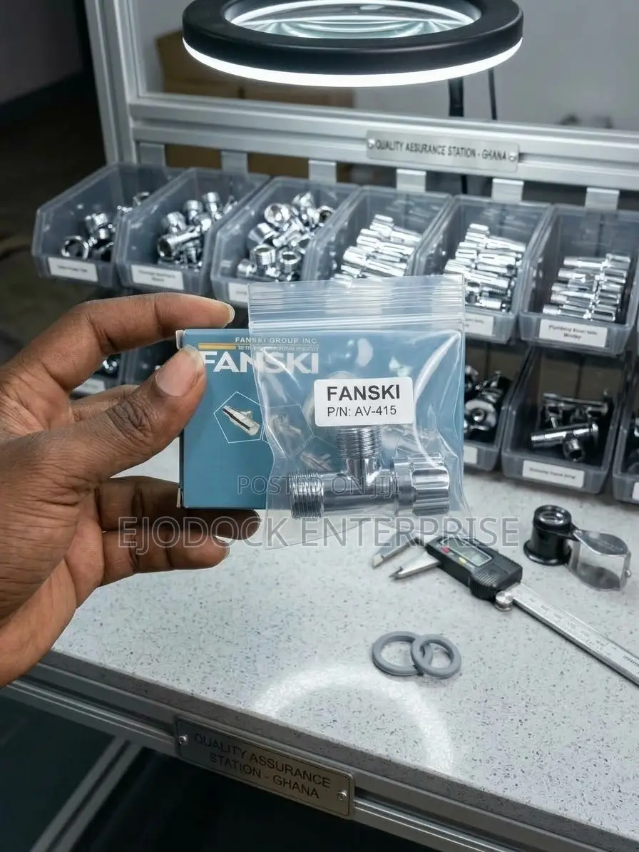 Fanski Chrome Angle Valve
