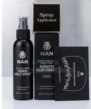 NAN Black Hair Fibers – Instant Fuller Look