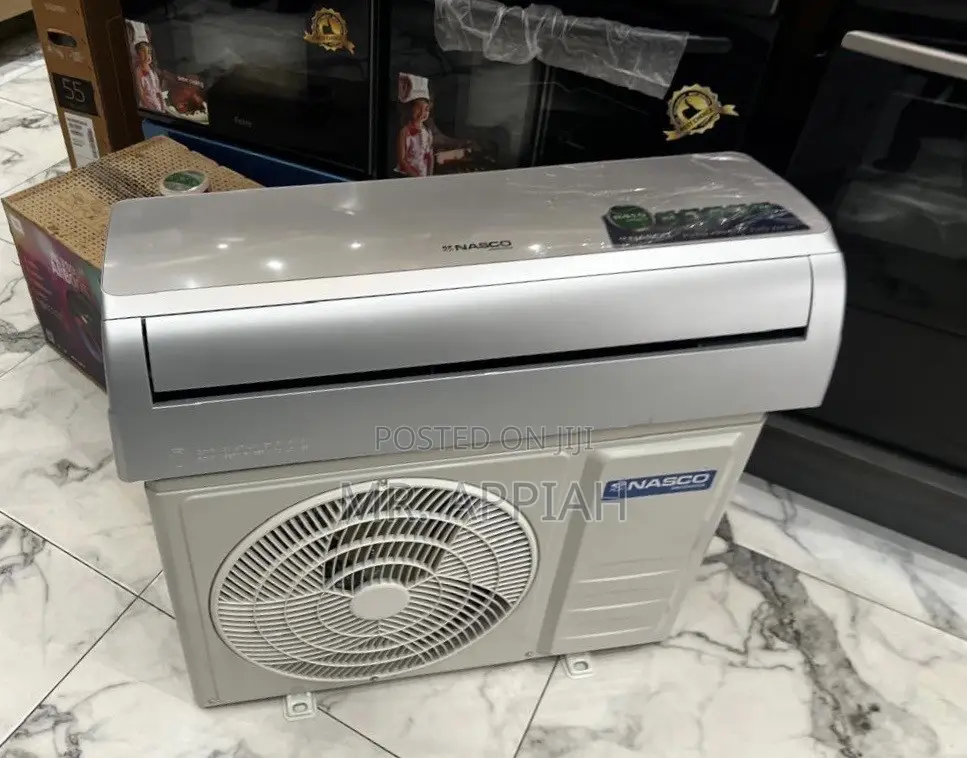 Super Cooling Nasco 1.5hp Split Type Air Conditioner(Silver)