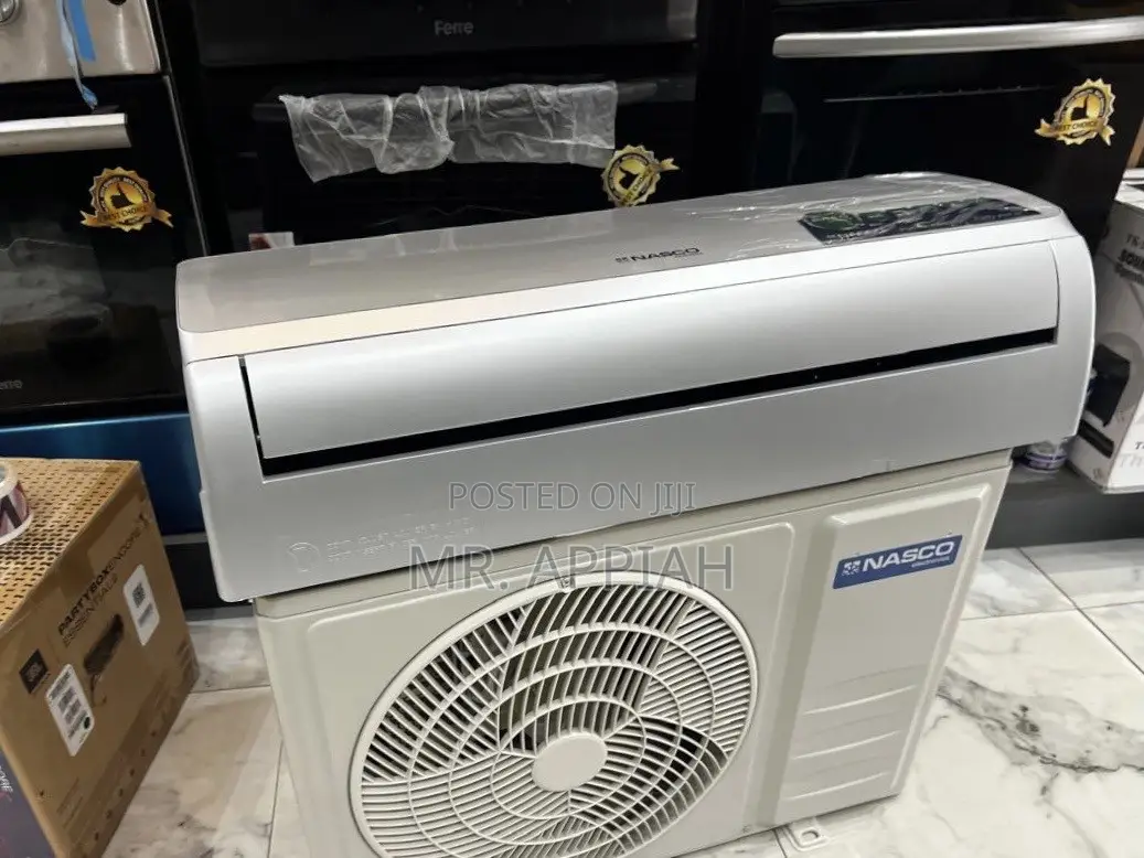 Super Cooling Nasco 1.5hp Split Type Air Conditioner(Silver)