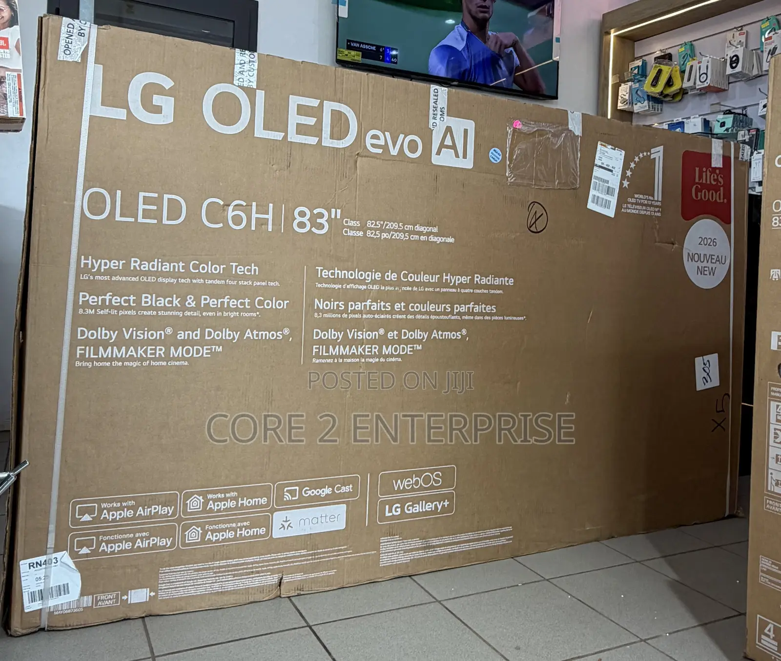 LG Oled C6h – 83”