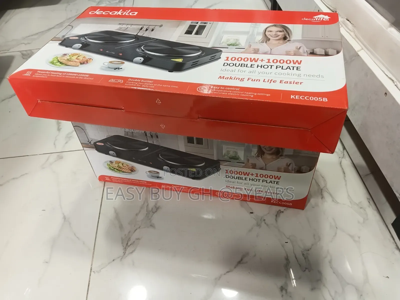 Decakila Double Hot Plate: Cook More, Share More