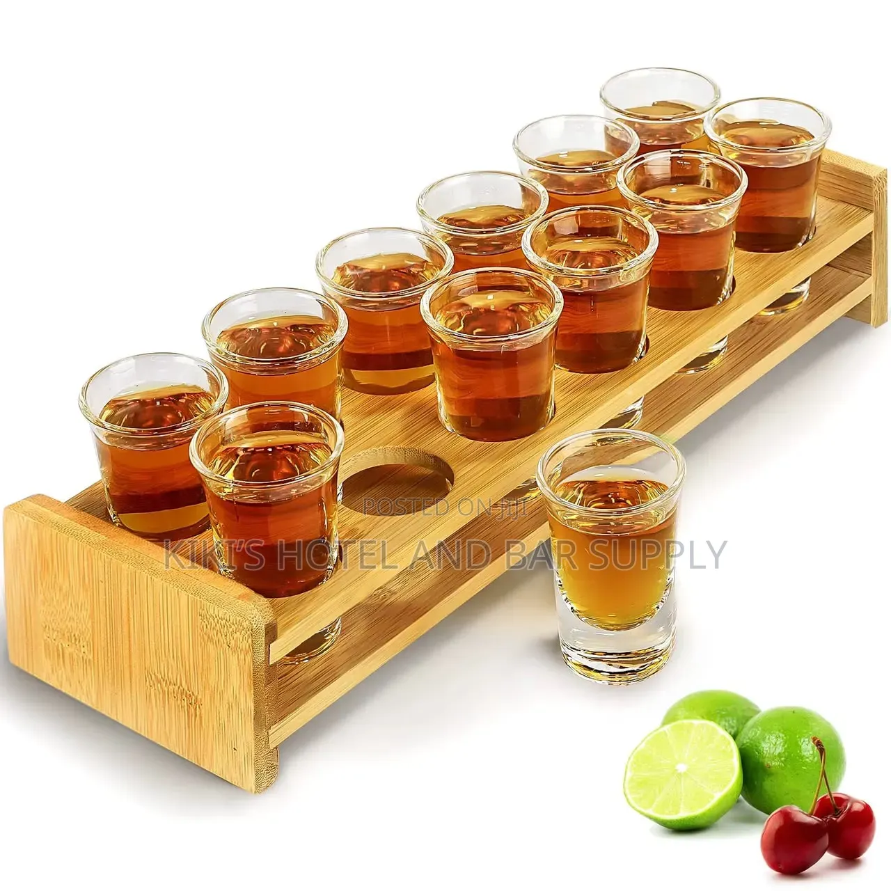 Double Tequila Shot Holder/Tray