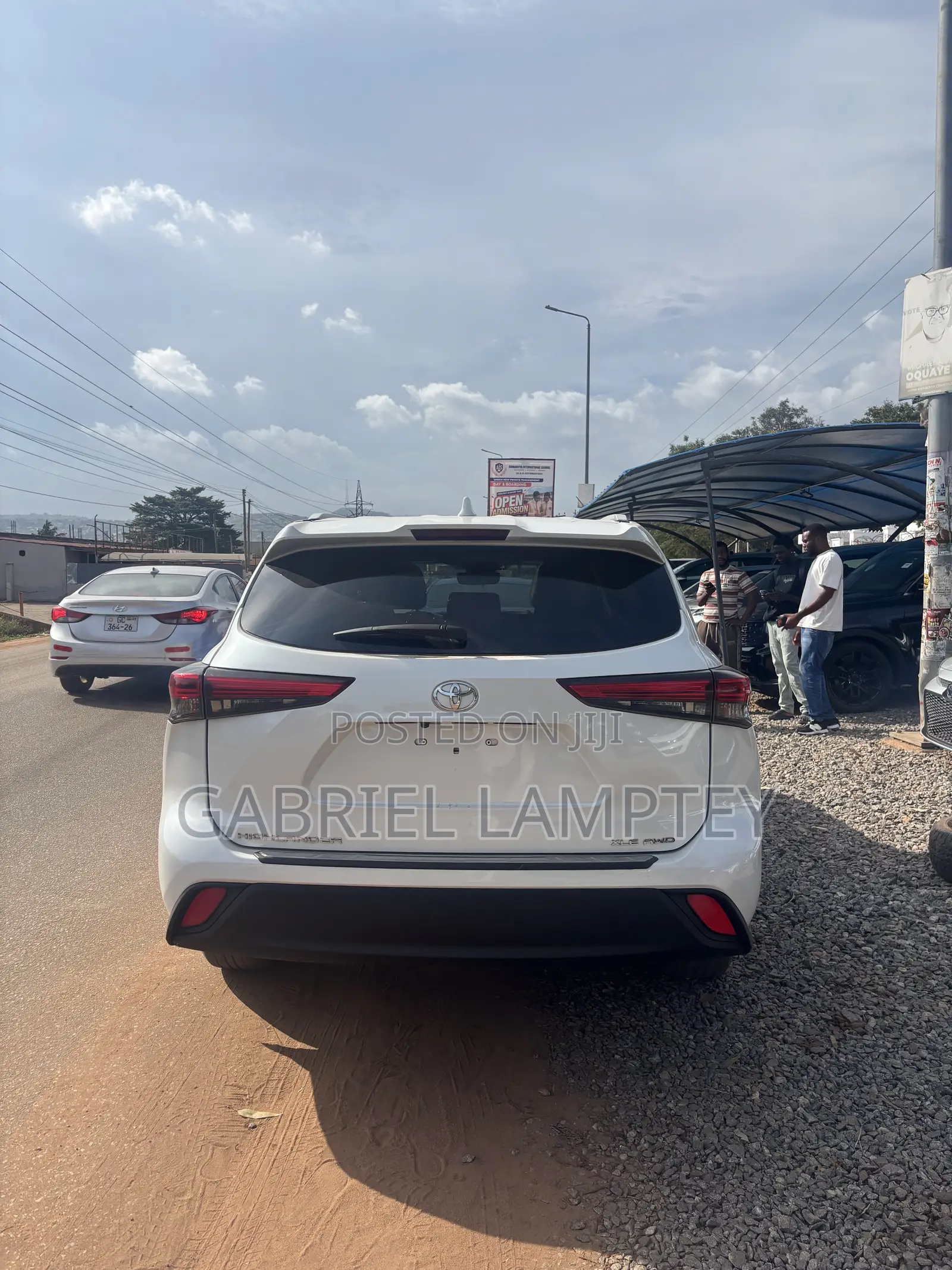 Toyota Highlander XLE AWD 2020 White