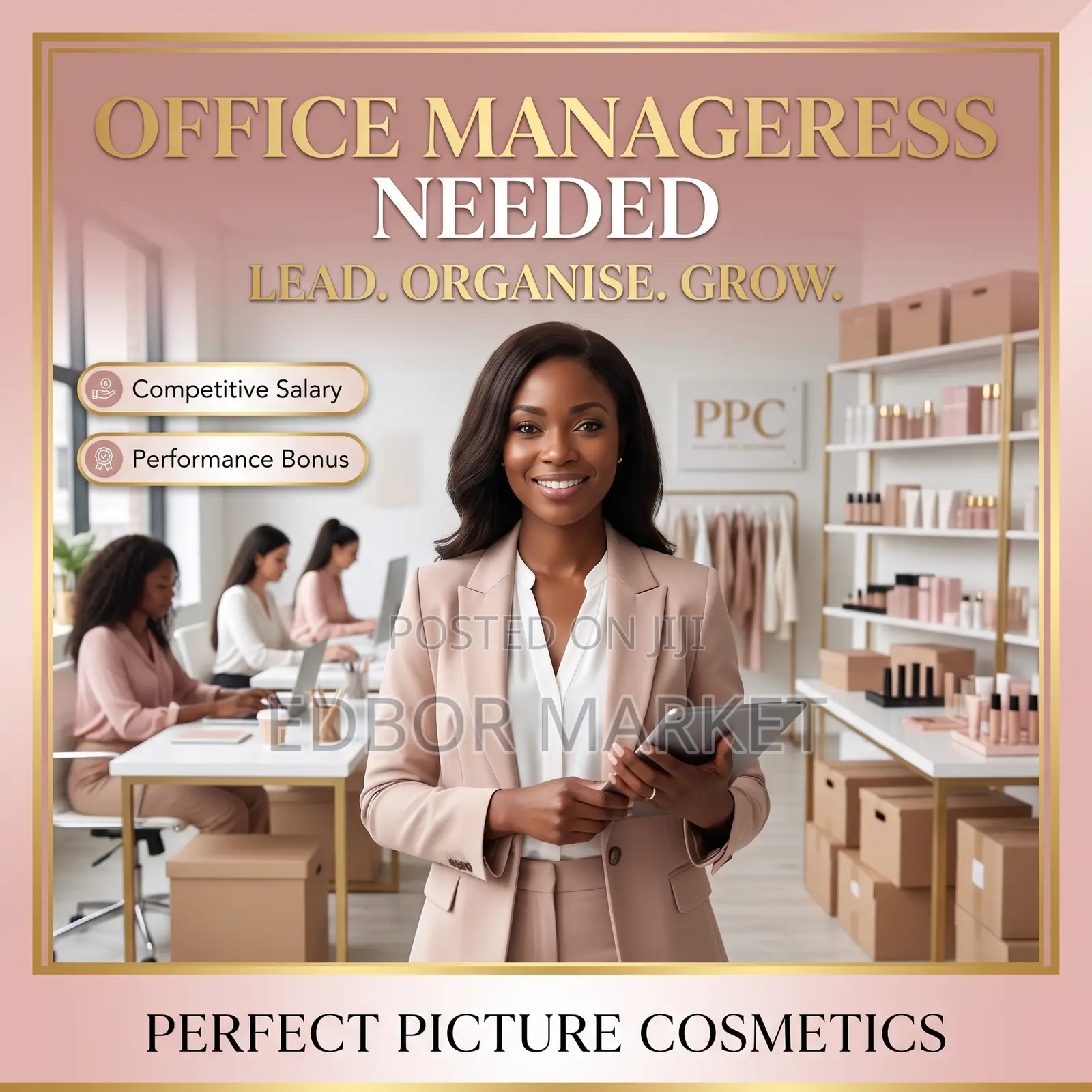 Office Manageress - Perfect Picture Cosmetics