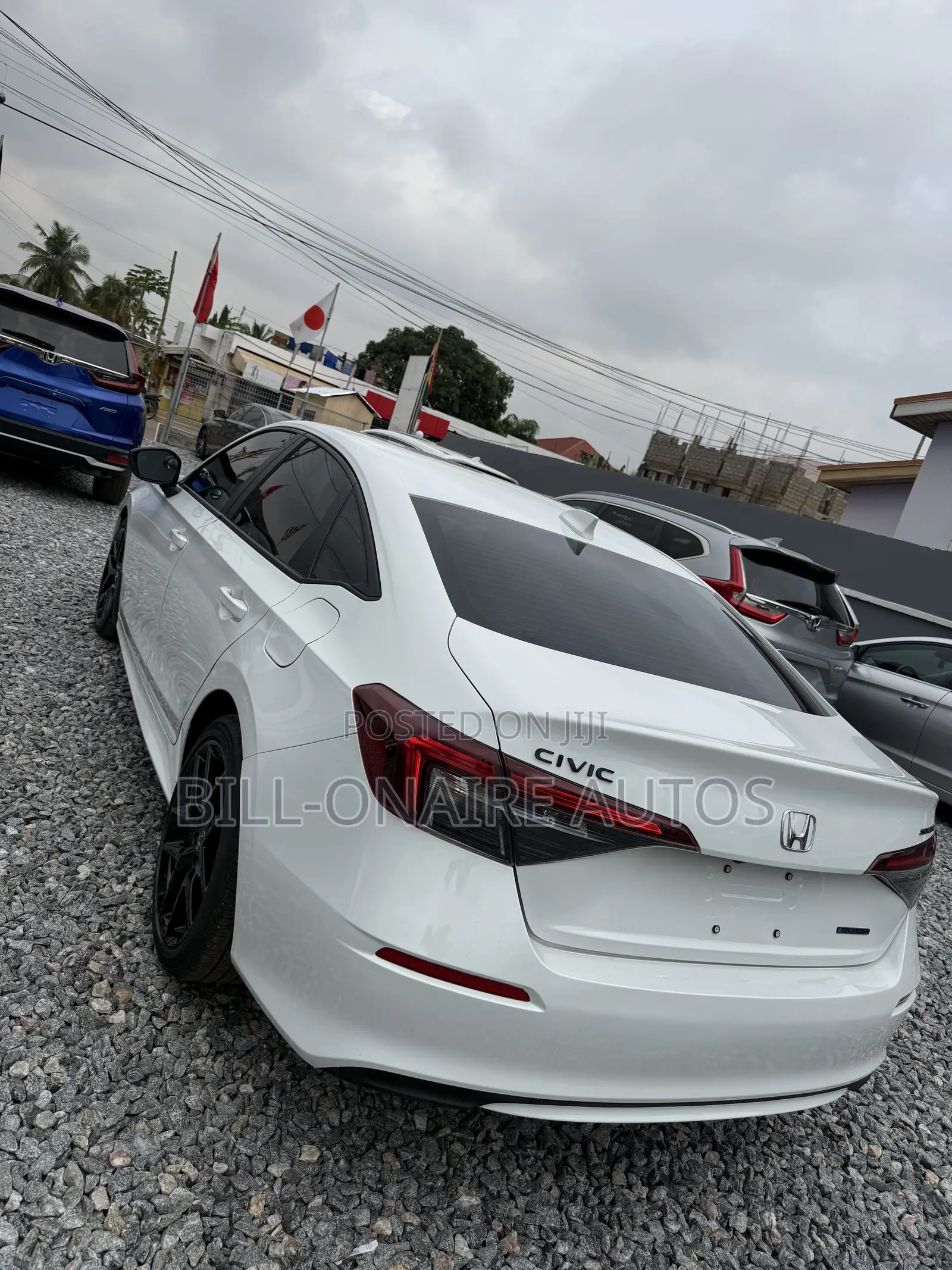 Honda Civic Sport Hybrid Sedan 2026 White