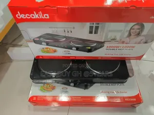 Double the Heat: Decakila Double Hot Plate