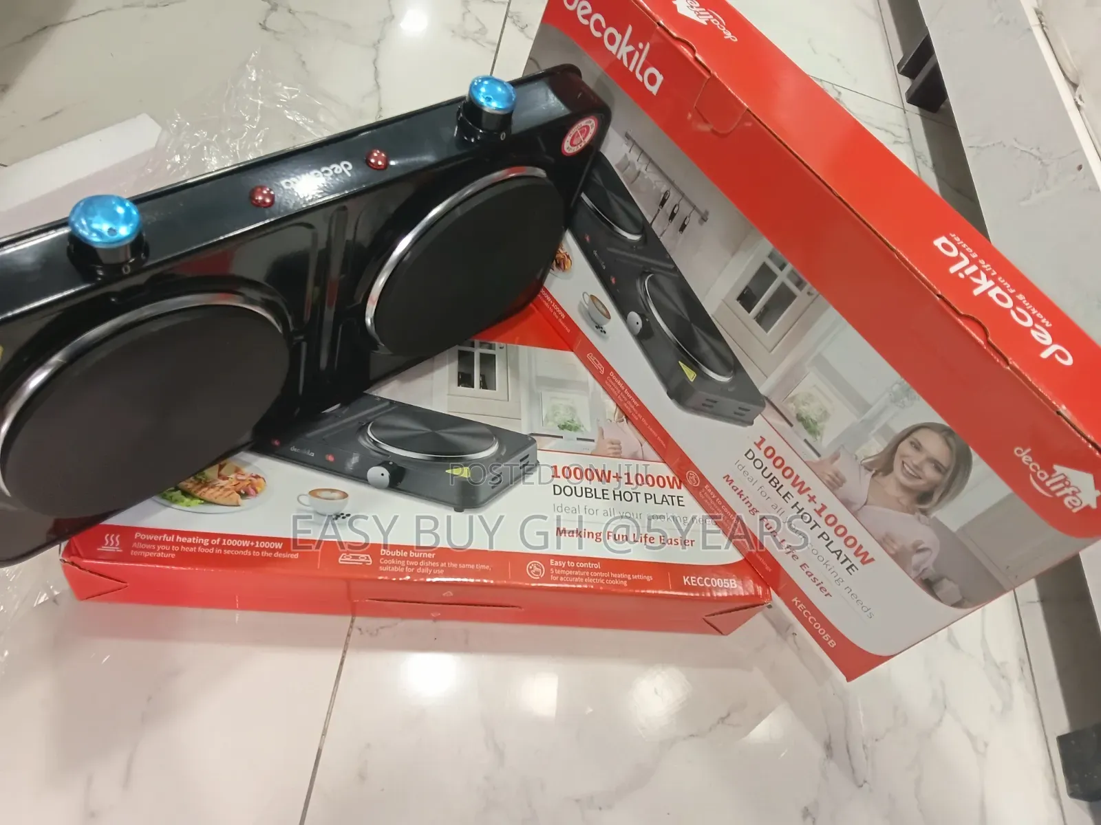 Double the Heat: Decakila Double Hot Plate