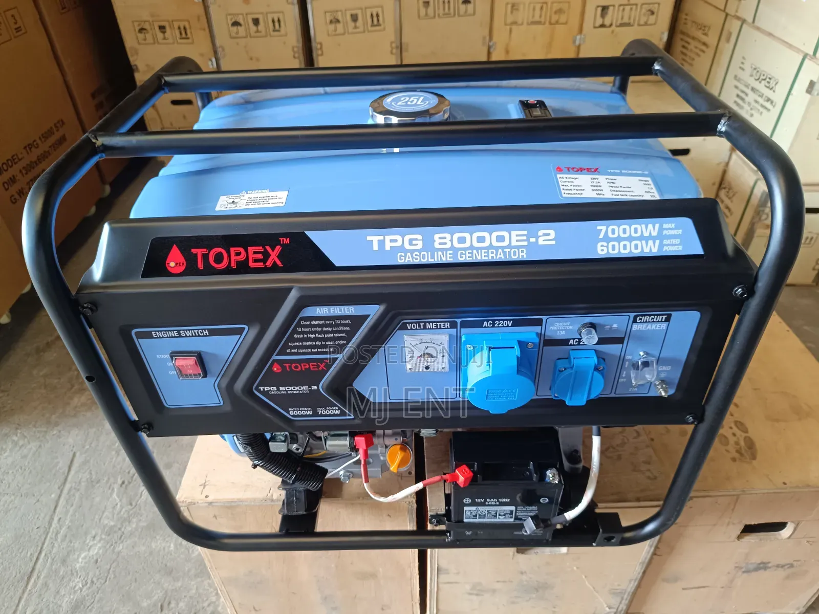 Petrol Generator 6 Kva Topex