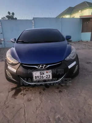 Hyundai Elantra 2013 Blue
