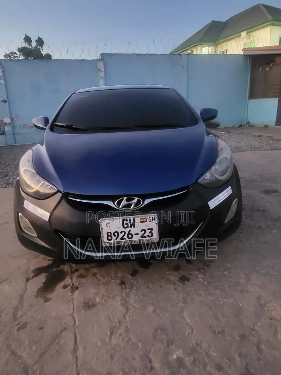 Hyundai Elantra 2013 Blue