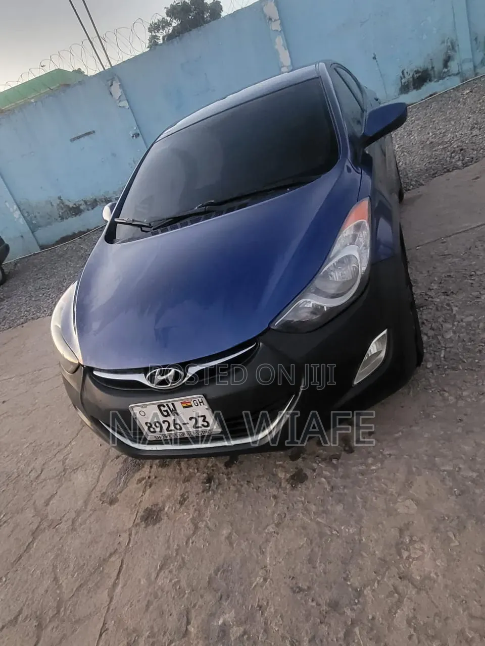 Hyundai Elantra 2013 Blue