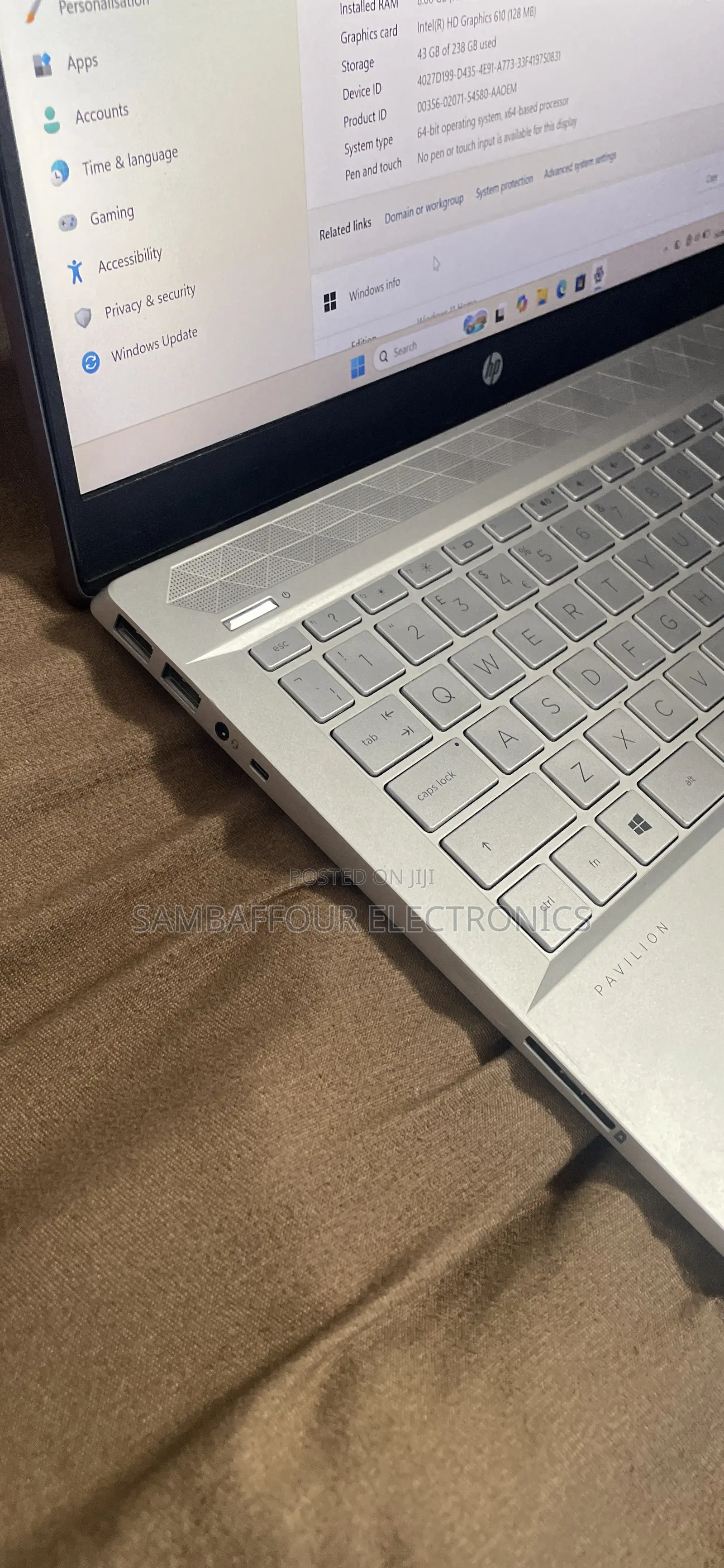 Laptop HP Pavilion 14 8GB Intel Pentium SSD 256GB
