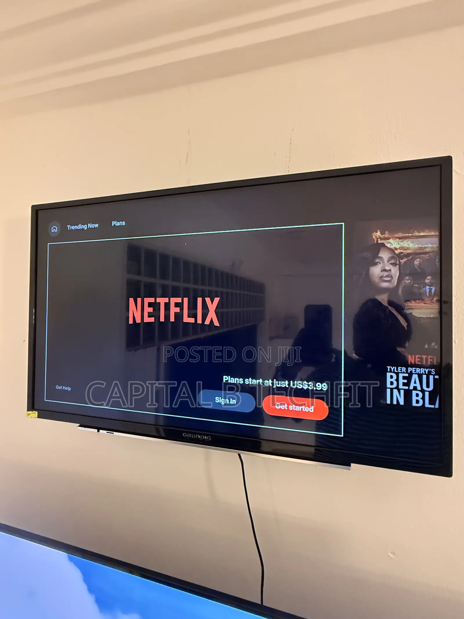 32inches Full Digital Satellite 4k GRUNDIC FIRE TV