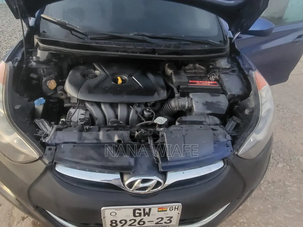 Hyundai Elantra 2013 Blue