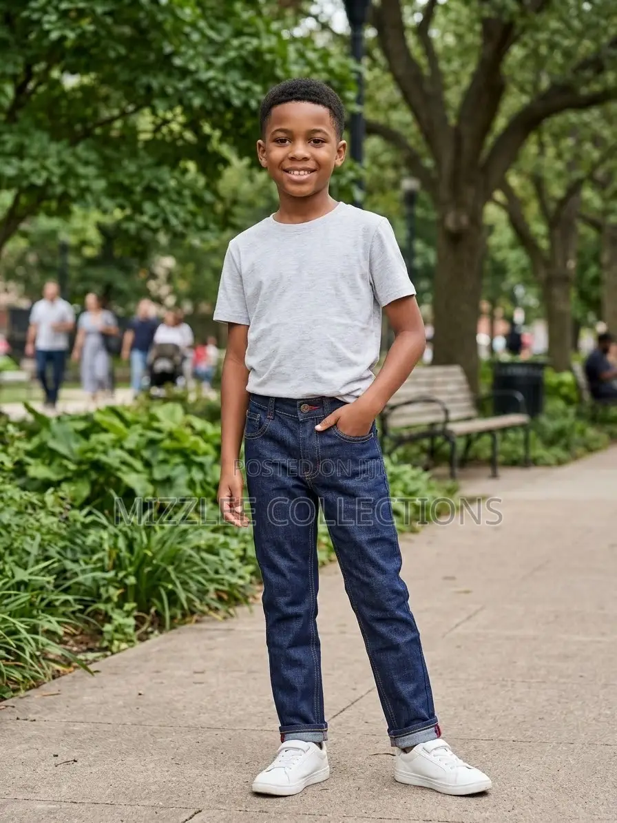 Quality Blueblack Jeans Trousers for Boys in 20-28