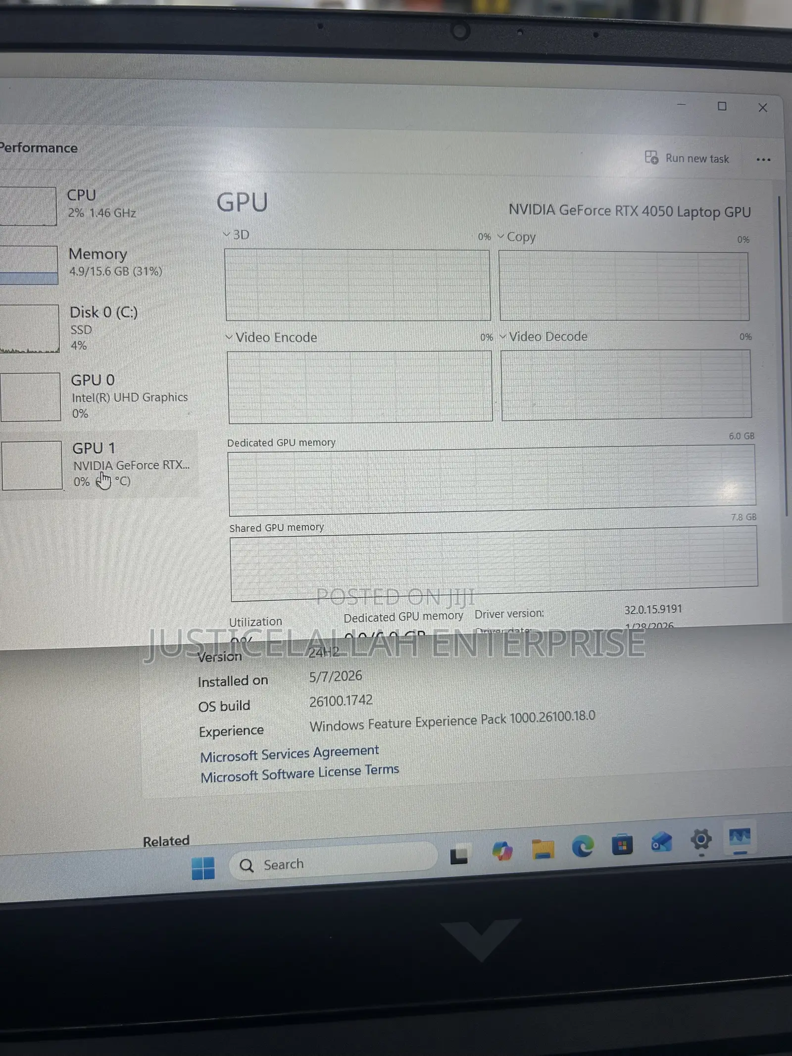 Laptop HP Victus 15 16GB Intel Core i5 SSD 1T