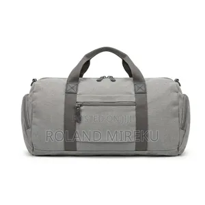 Canvas Travel Bag Gray 50x26x26cm Xs-25f08