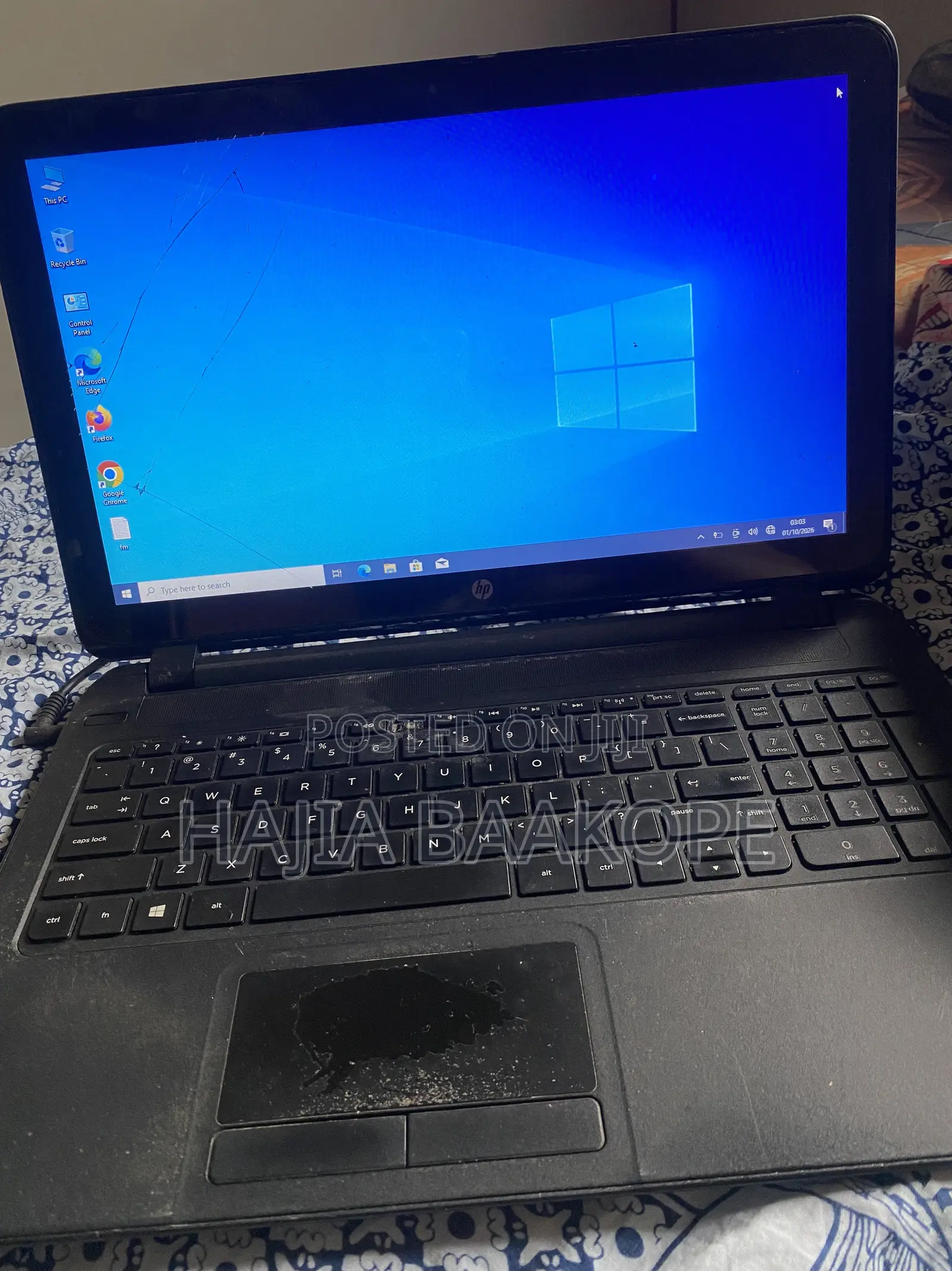 Laptop HP 15 8GB Intel HDD 500GB