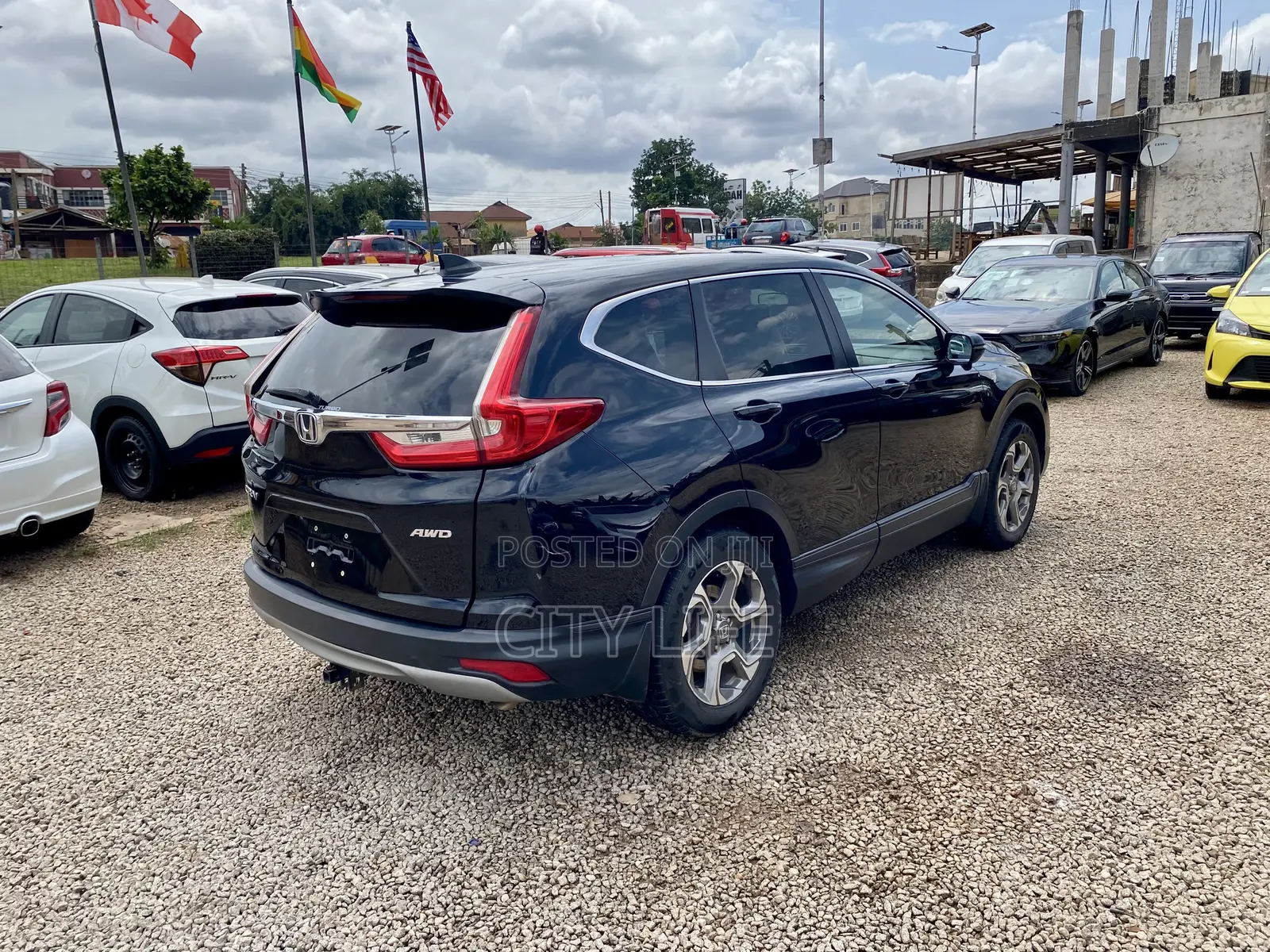 Honda CR-V LX AWD 2018 Black