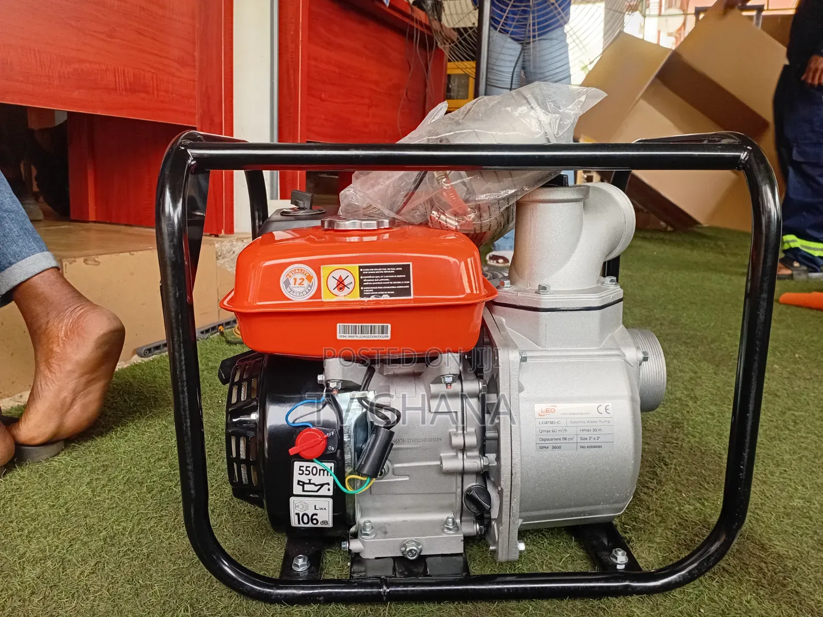 Powerful LEO 3 6.5HP Water Pump – Ideal for Farming & Irrigation6.5hp