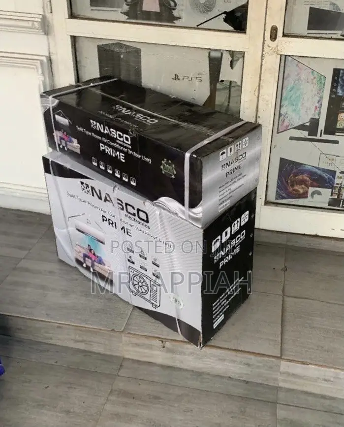 Super Cooling Nasco 1.5hp Split R410 Prime Air Conditioner,Silver