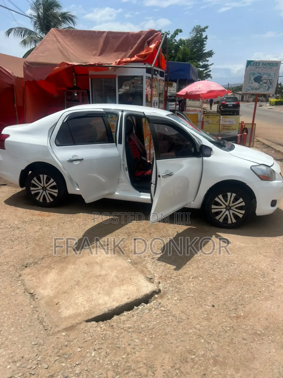 Toyota Yaris 2008 White