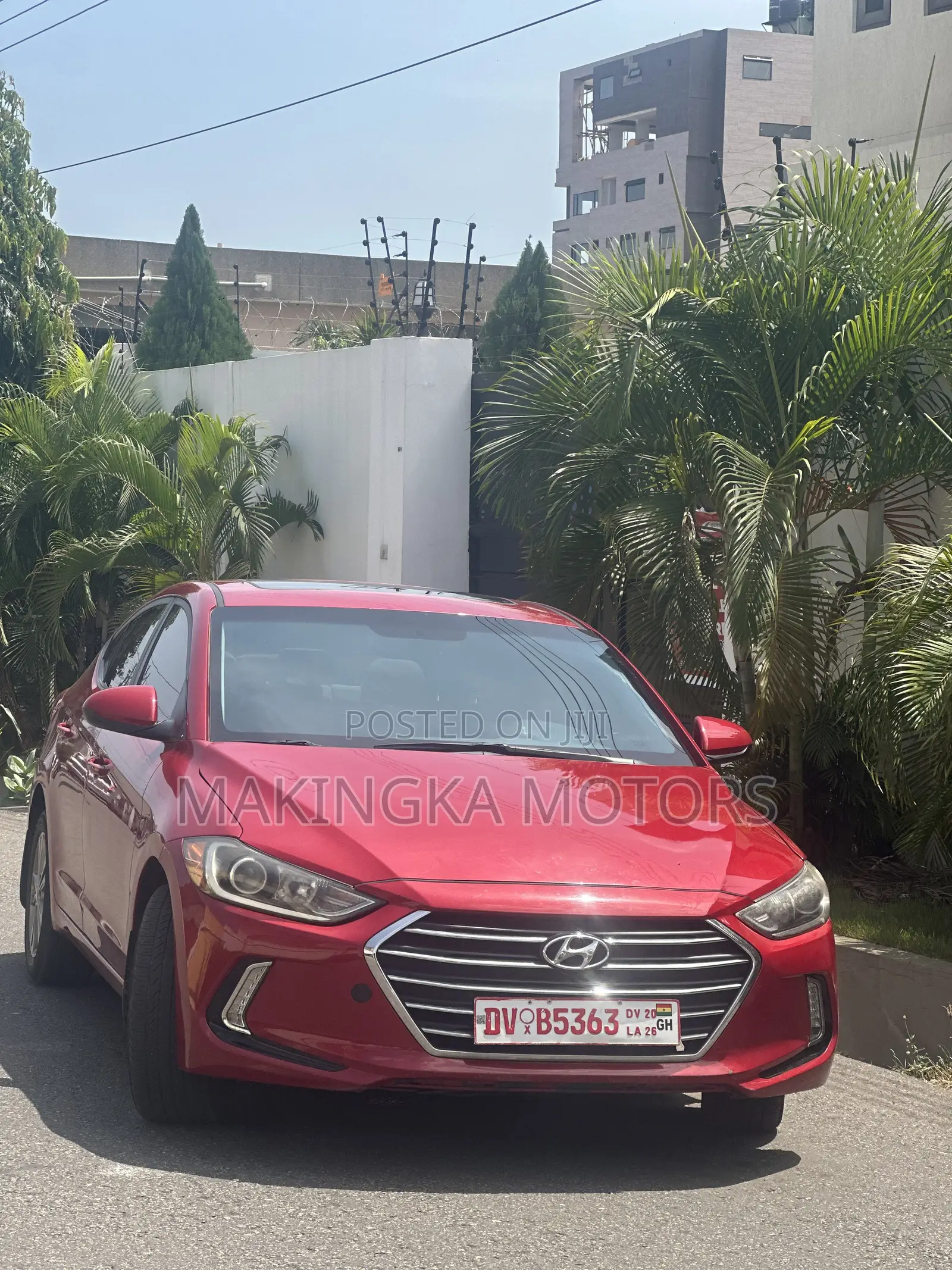 Hyundai Elantra Value Edition 2018 Red